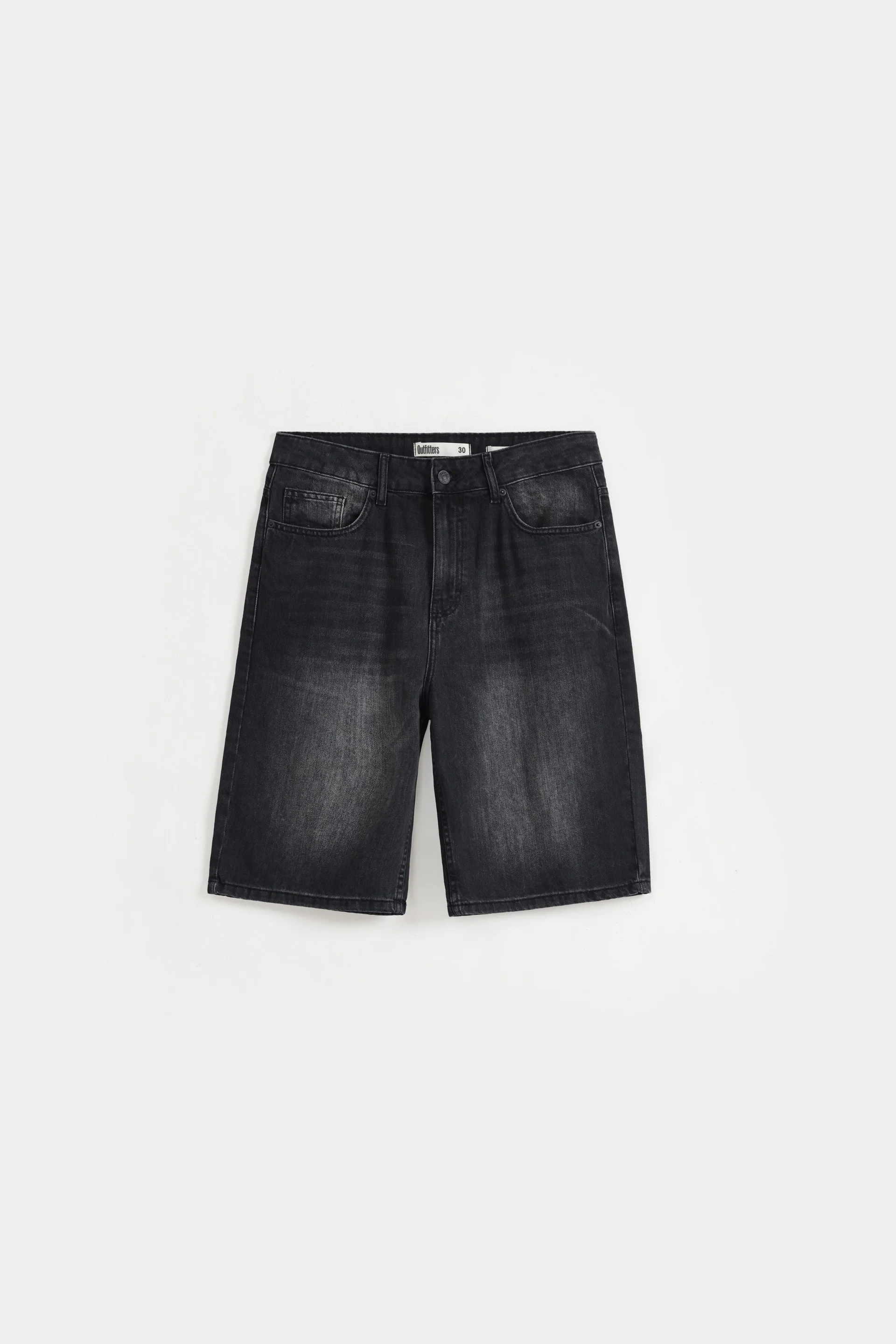 Basic Denim Shorts - Image 5