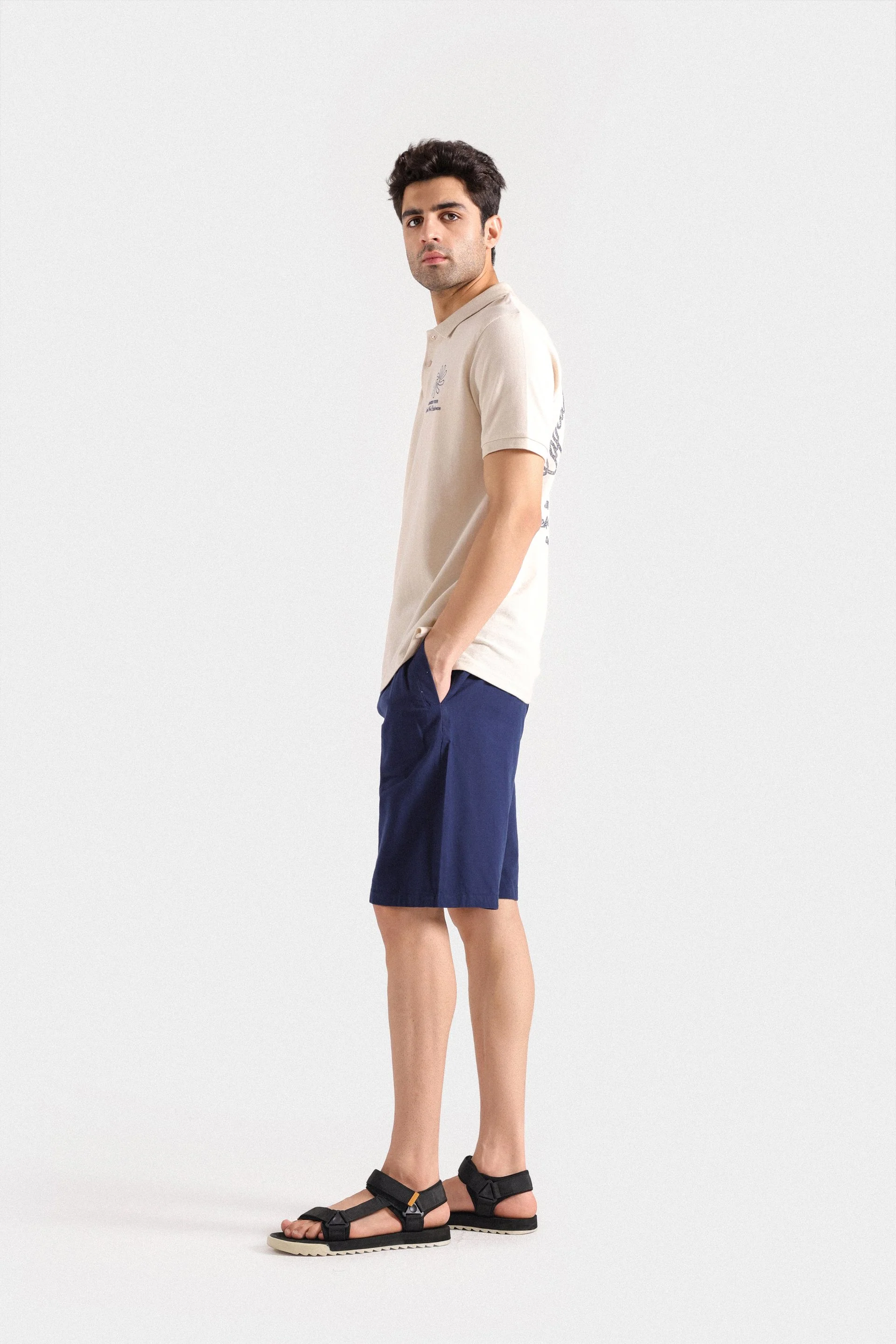 Loose Pleated Shorts - Image 3