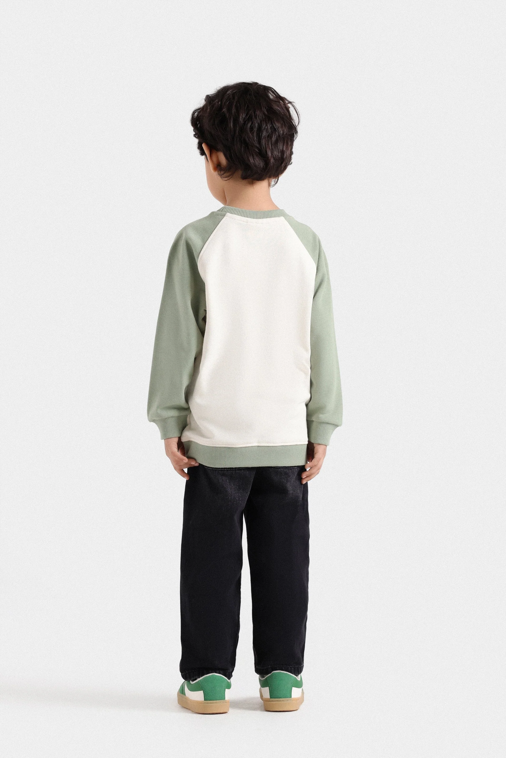 Raglan Character Graphic Sweatshirt - Image 6