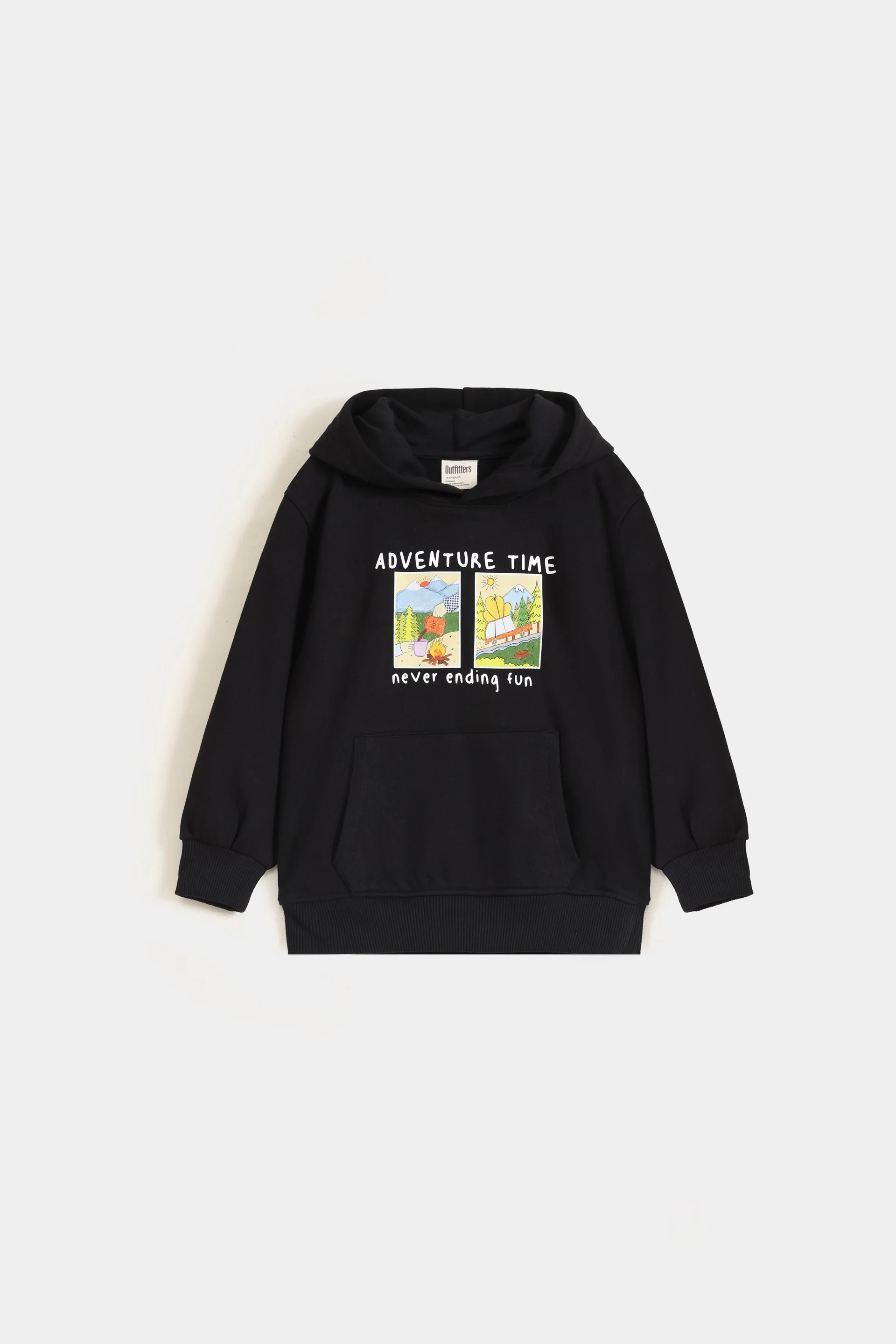 Graphic Pull-Over Hood - Image 4