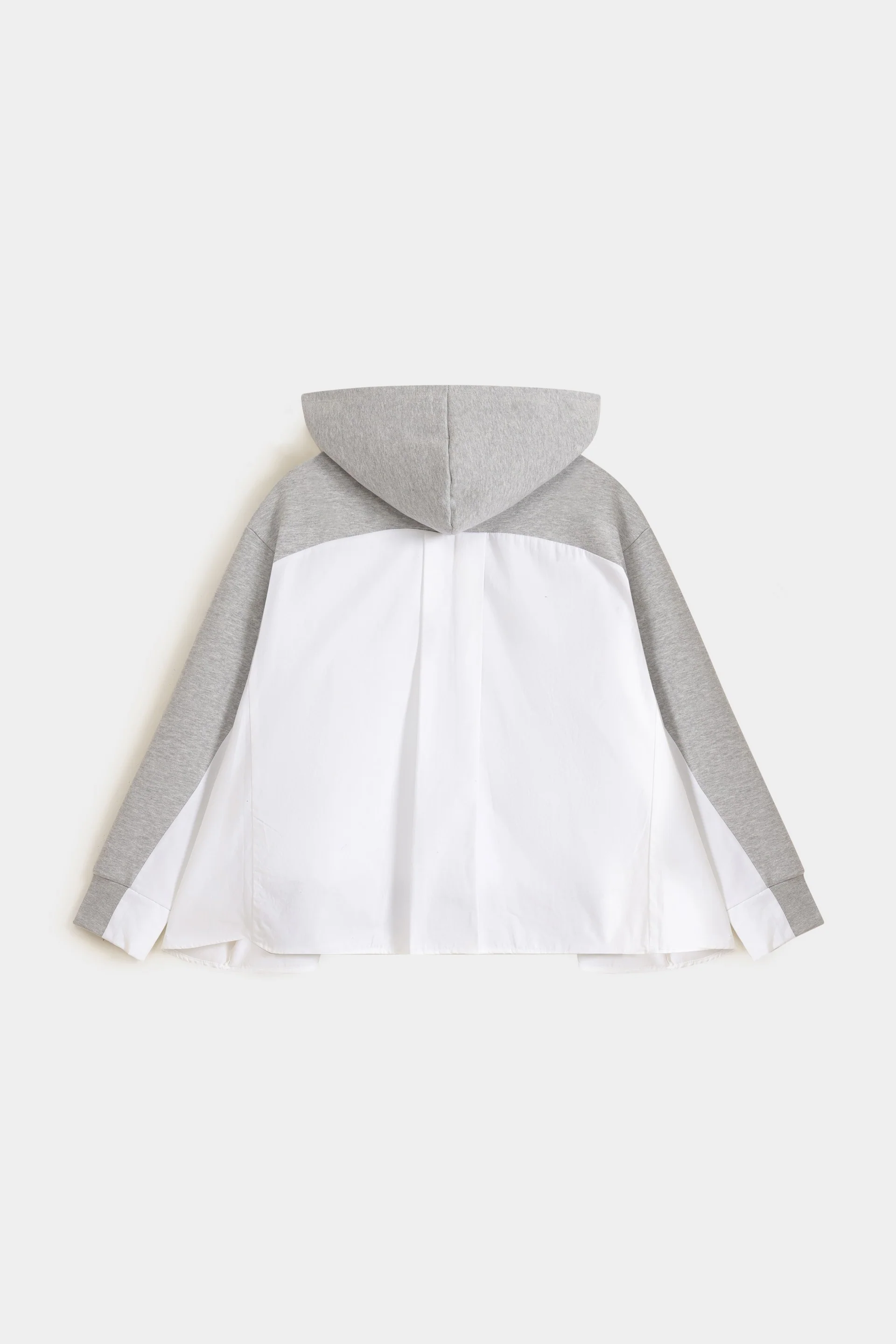Hoodie With Woven Fabric - Image 7