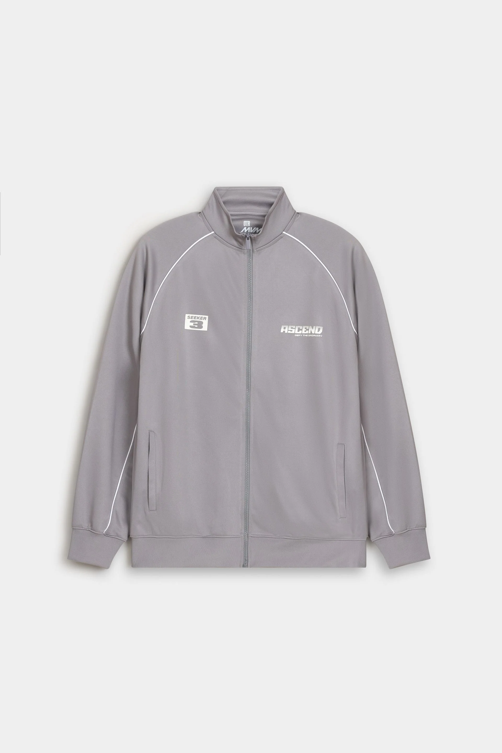 Activewear Raglan Sleeves Zipper - Image 5