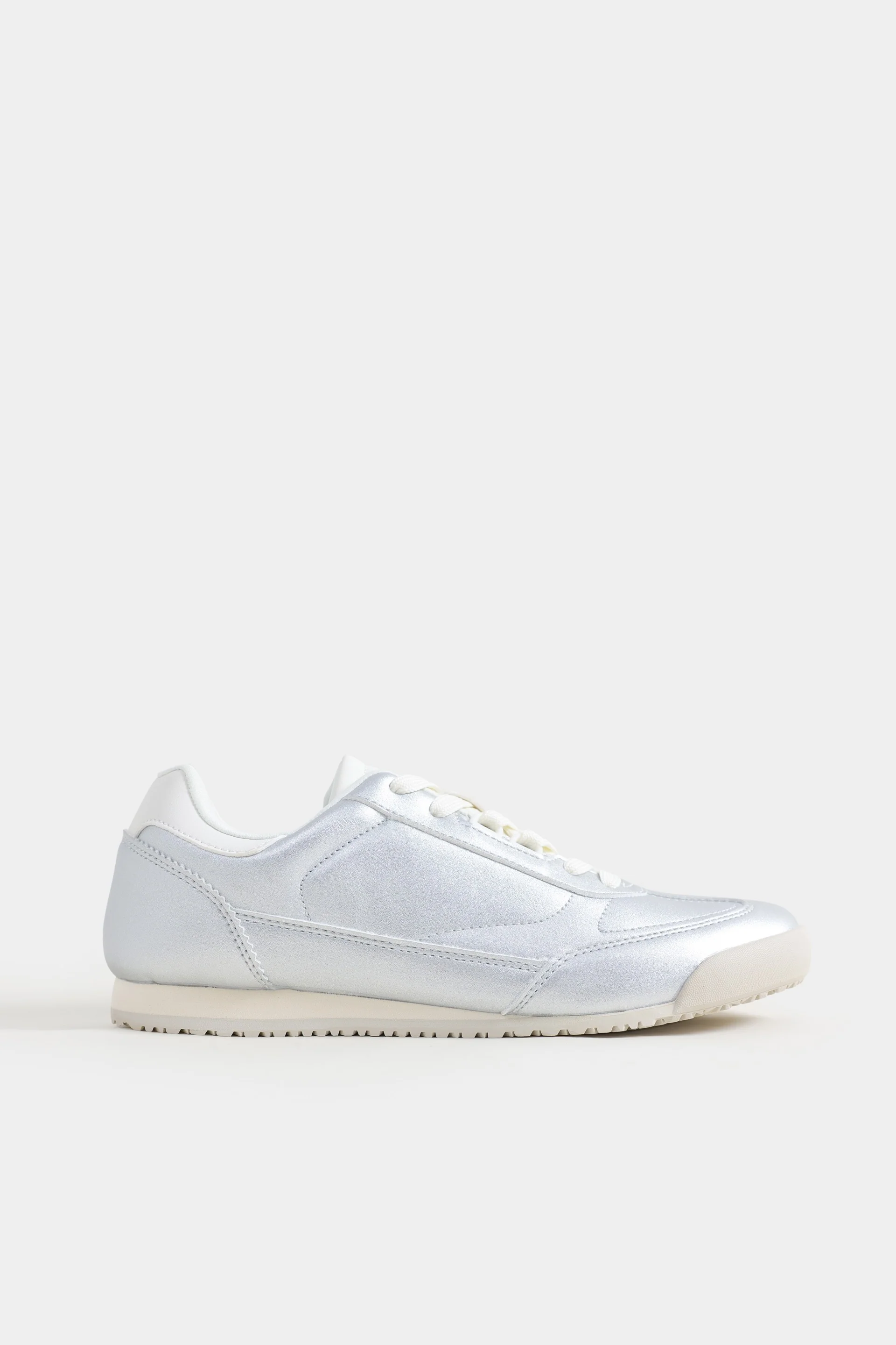 Contrast Lace-up Trainers - Image 6