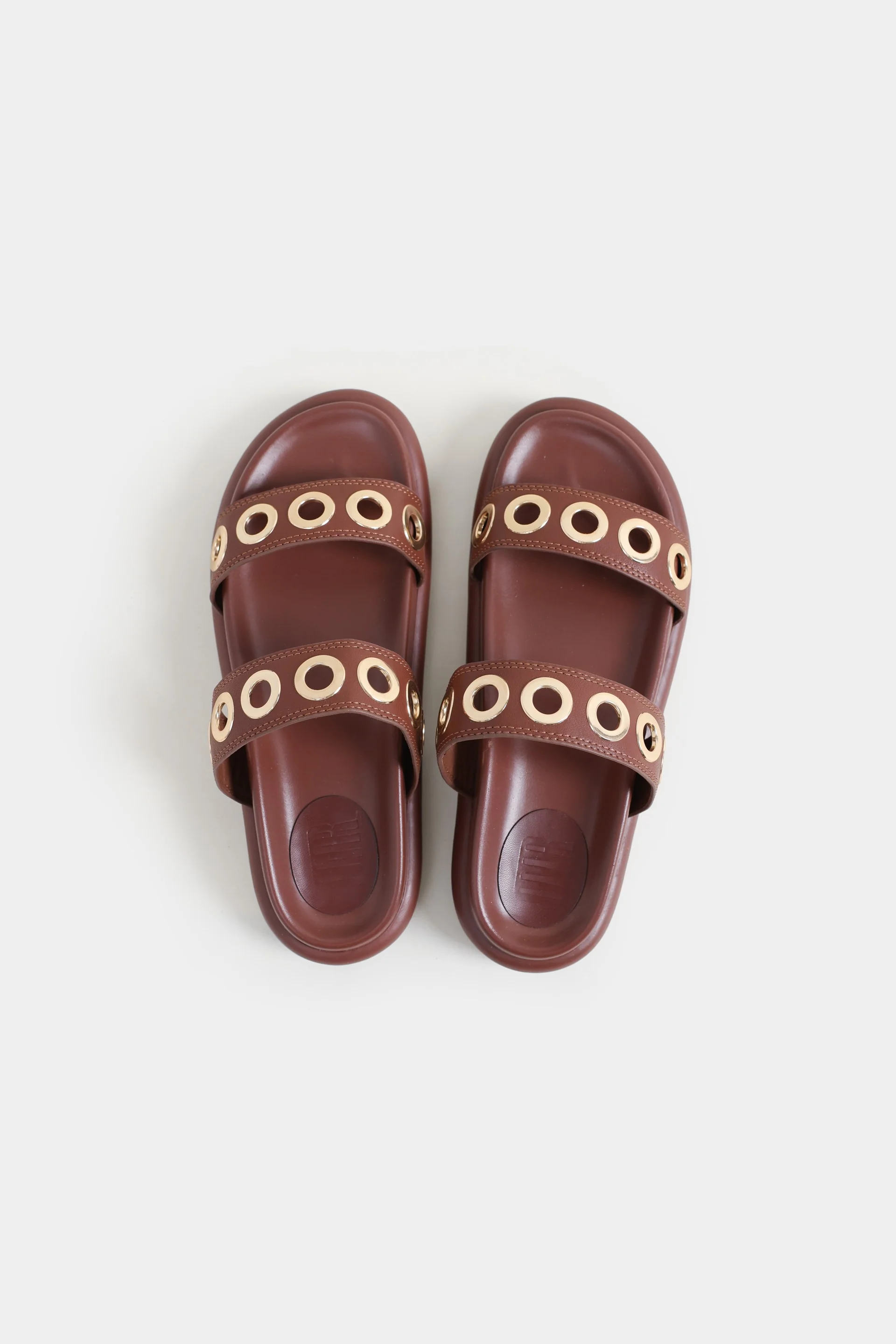 Eyelet Chunky Flats - Image 3