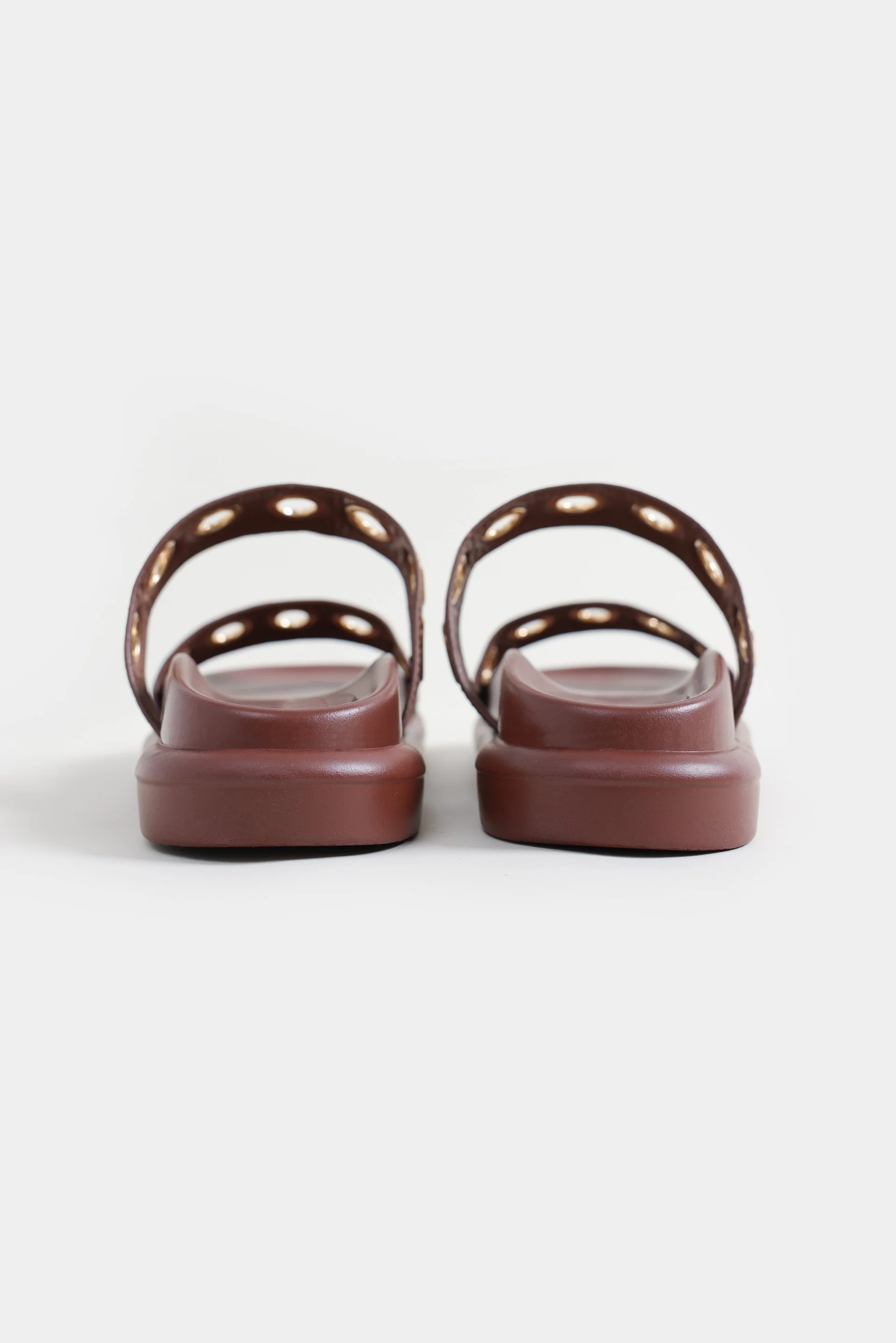 Eyelet Chunky Flats - Image 4