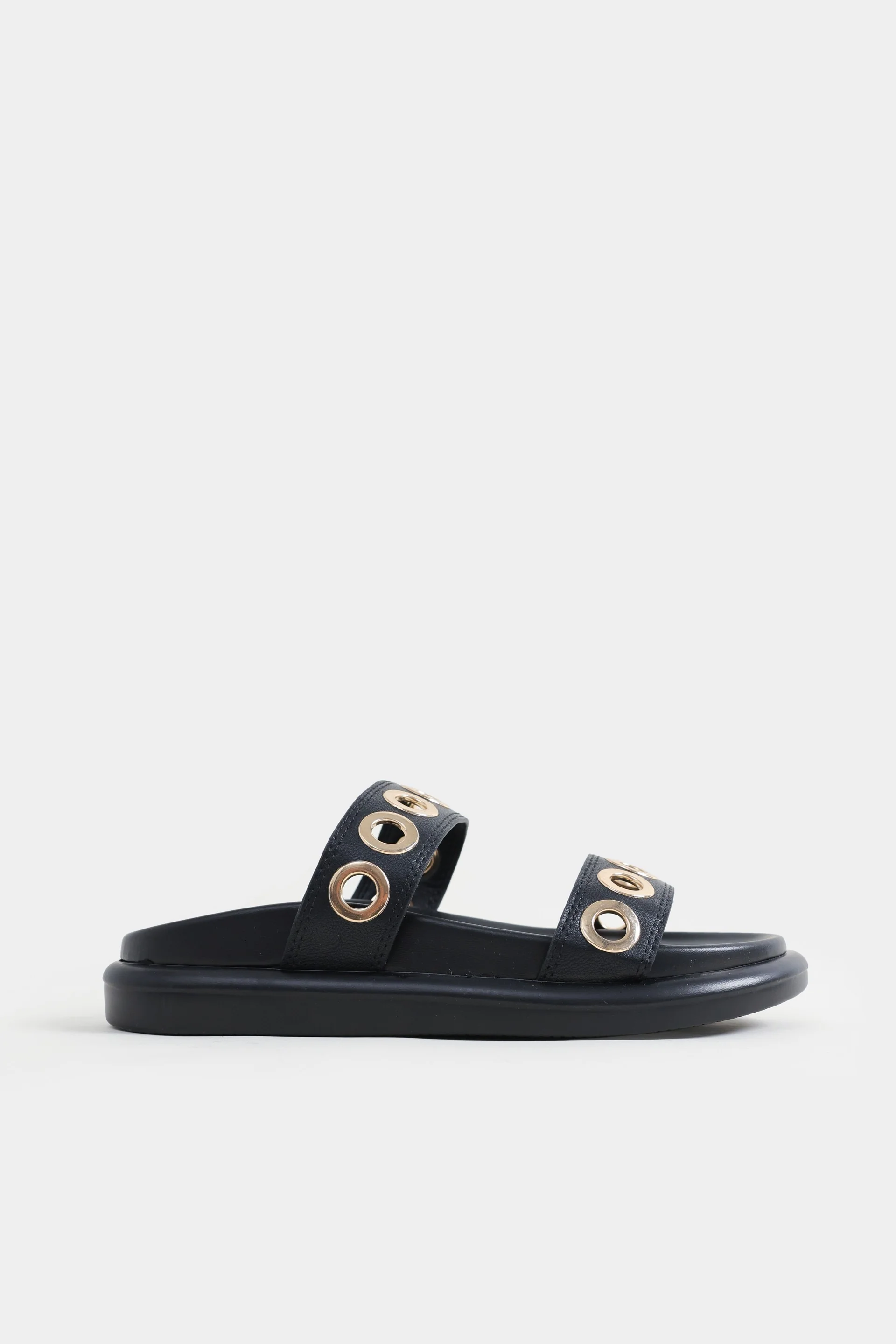 Eyelet Chunky Flats - Image 6