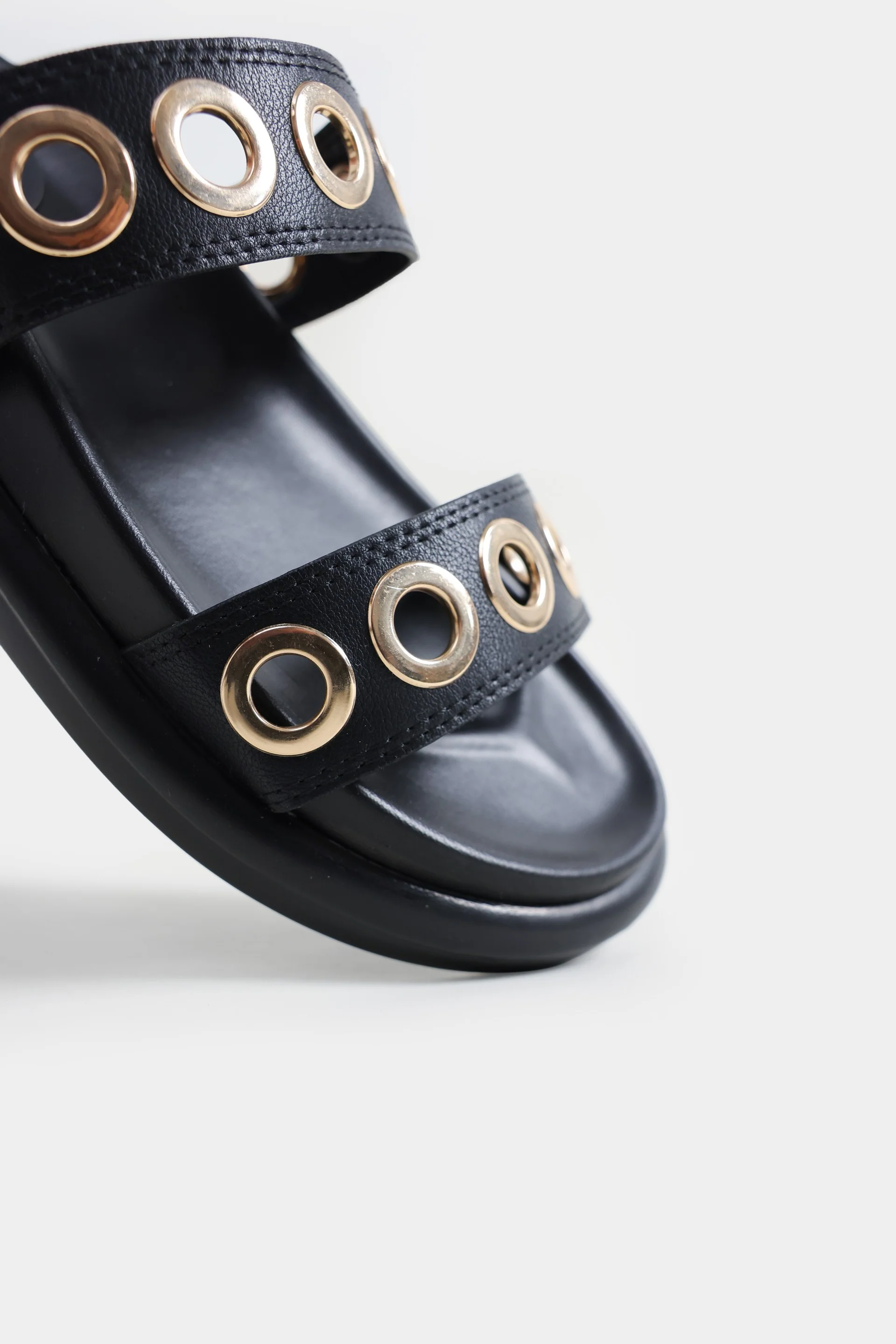 Eyelet Chunky Flats - Image 7