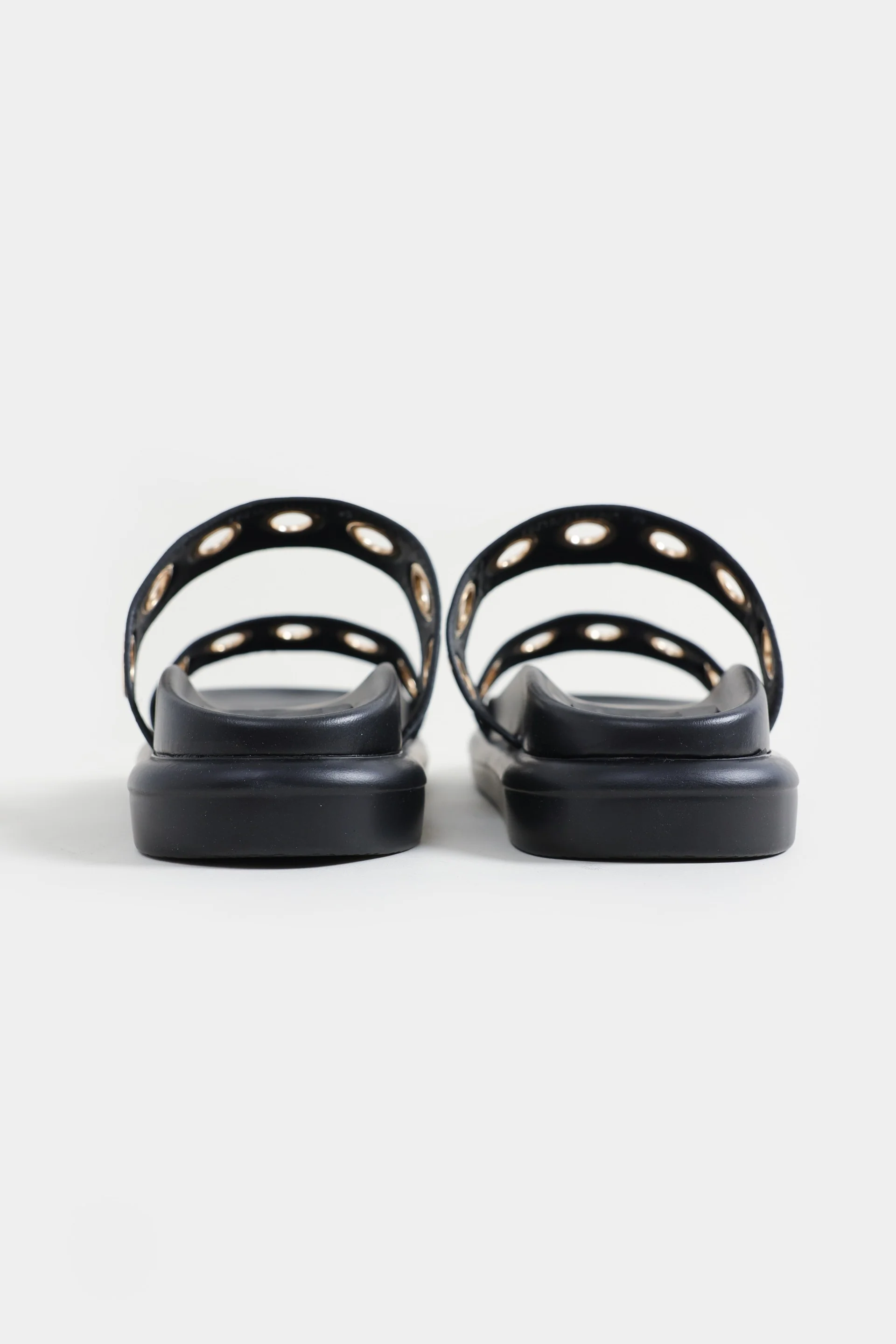 Eyelet Chunky Flats - Image 9