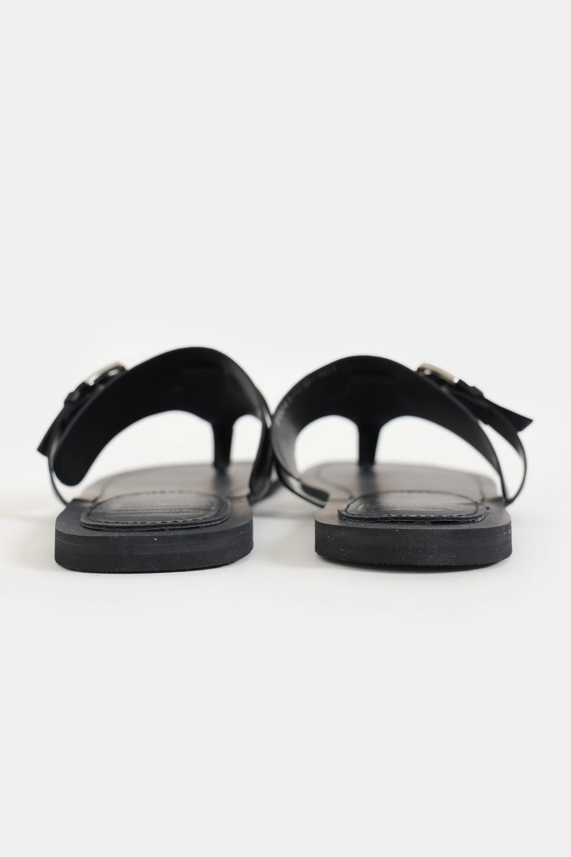 Buckled Leather Flats - Image 10
