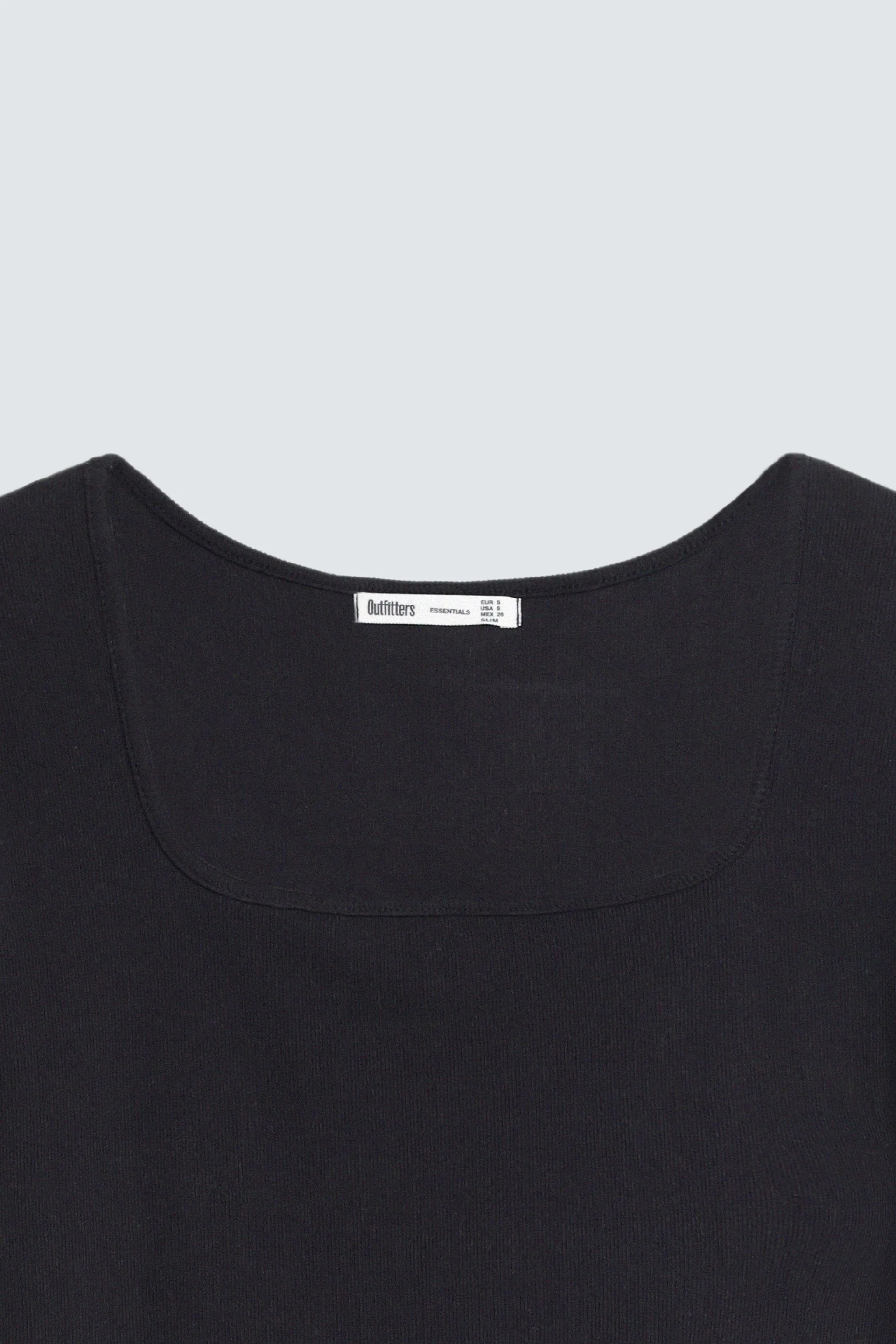 Scoop Neck Ribbed Dress - Image 6