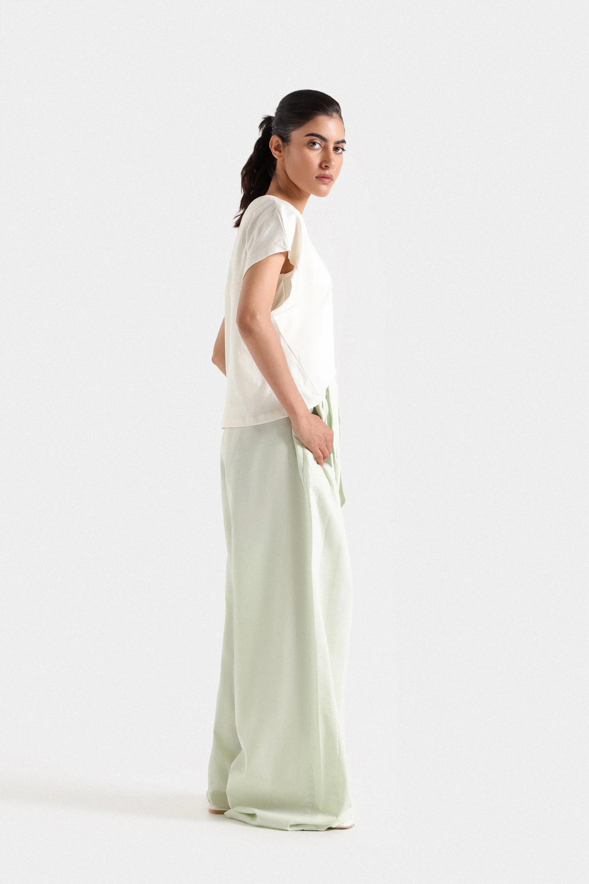Wide Leg Trousers - Image 12