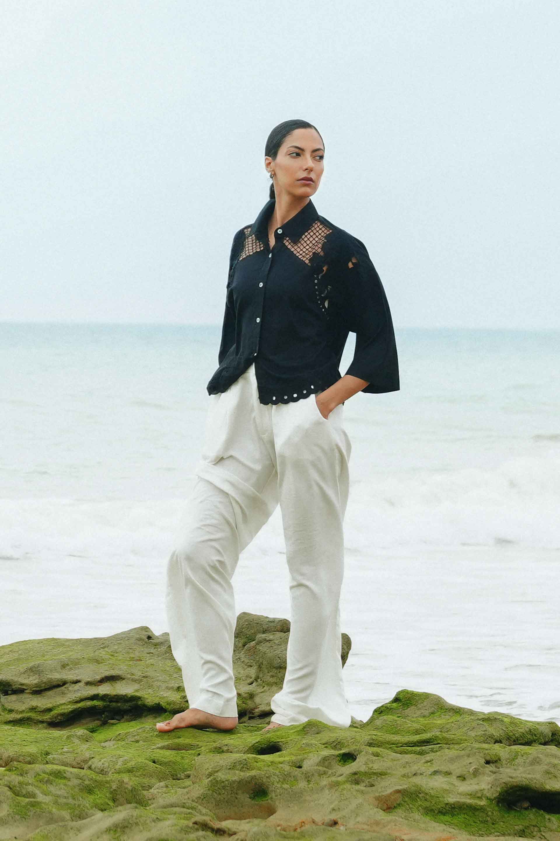 Wide Leg Trousers - Image 5