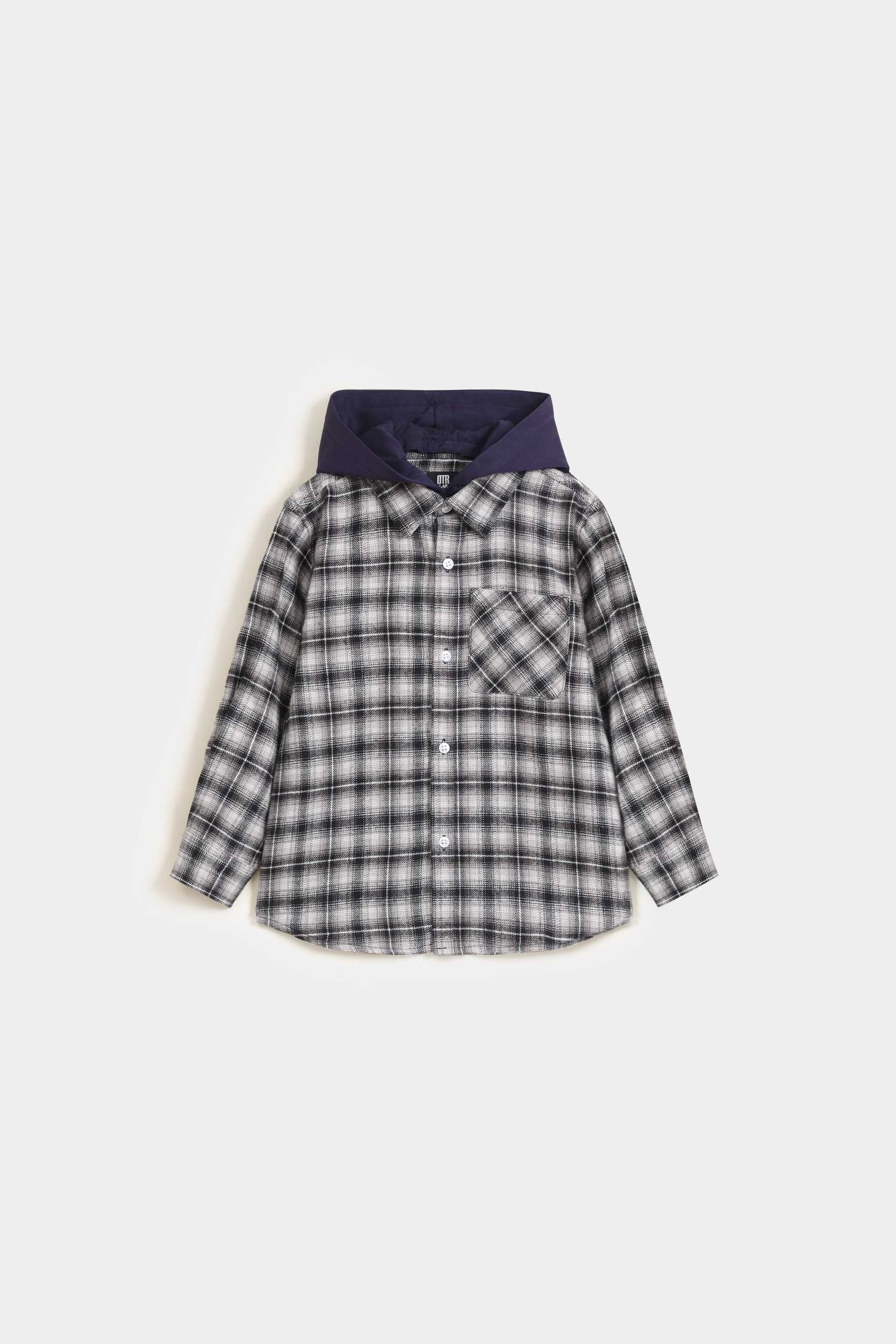 Checkered Shirt With Hood - Image 7