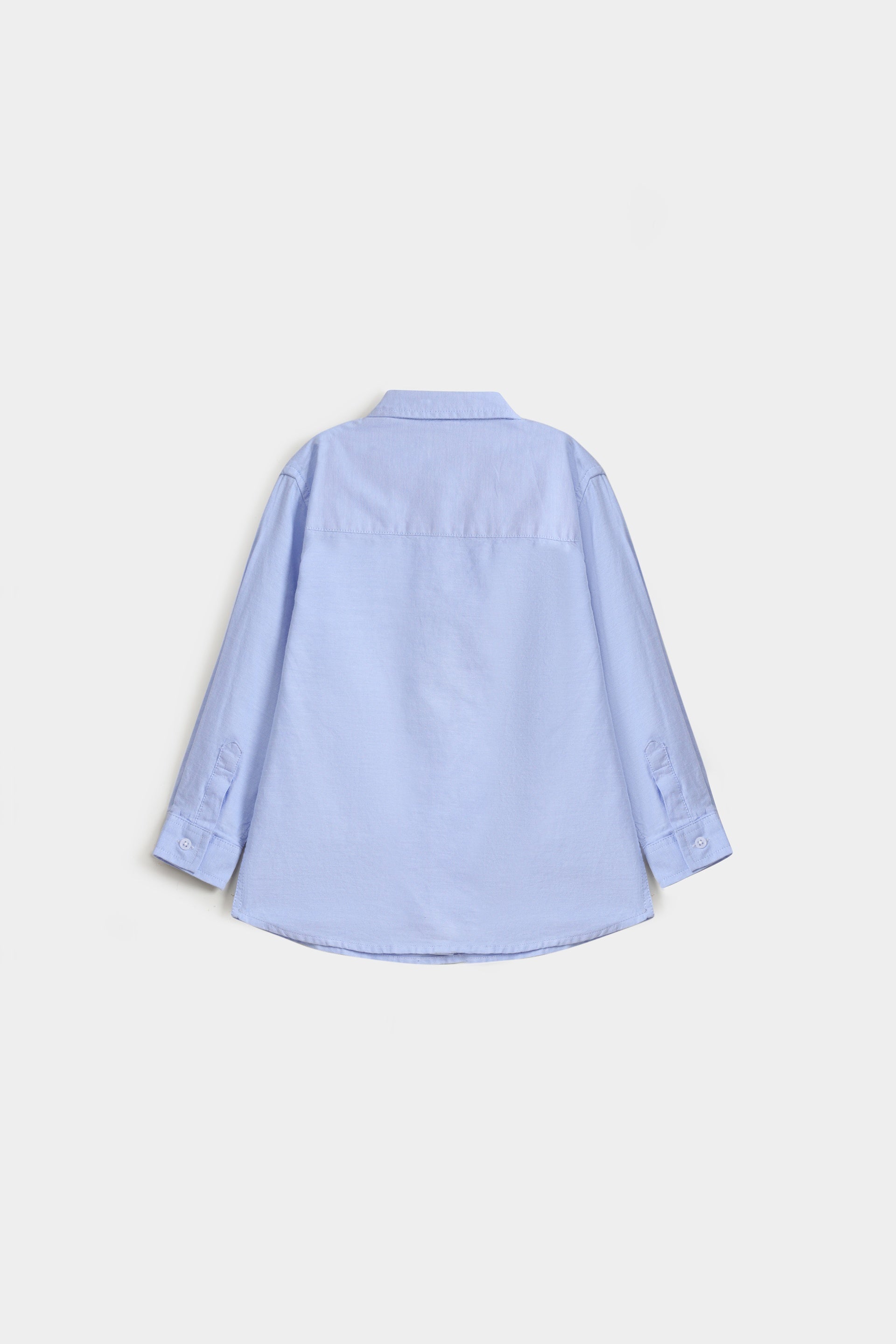 Basic Oxford Textured Shirt - Image 3