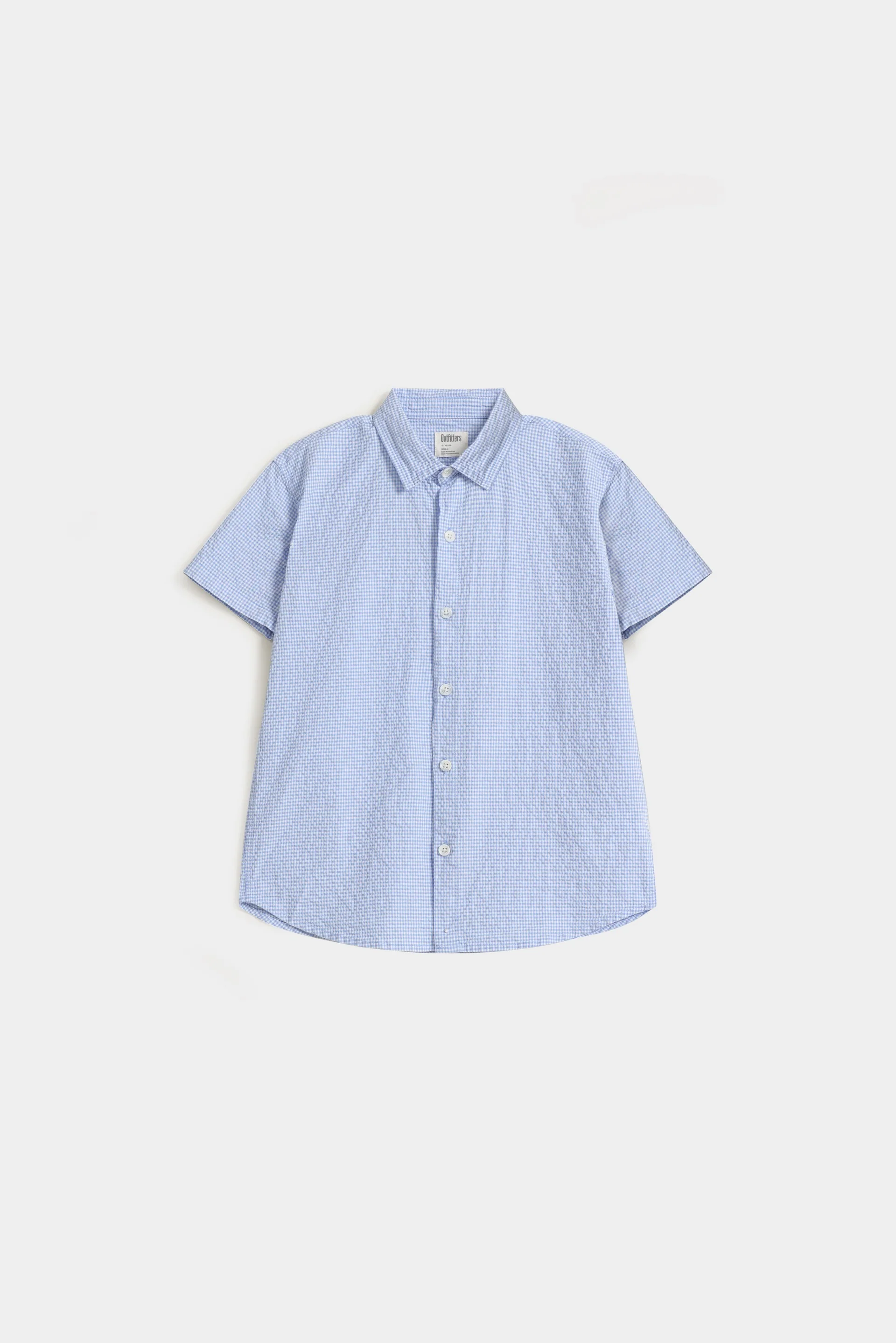Textured Checkered Shirt - Image 6