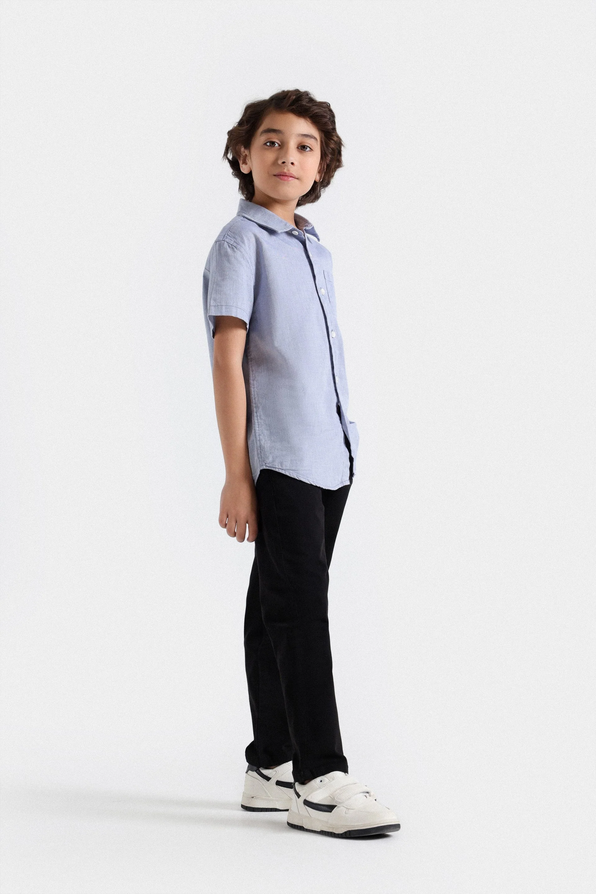 Basic Chambray Shirt - Image 5