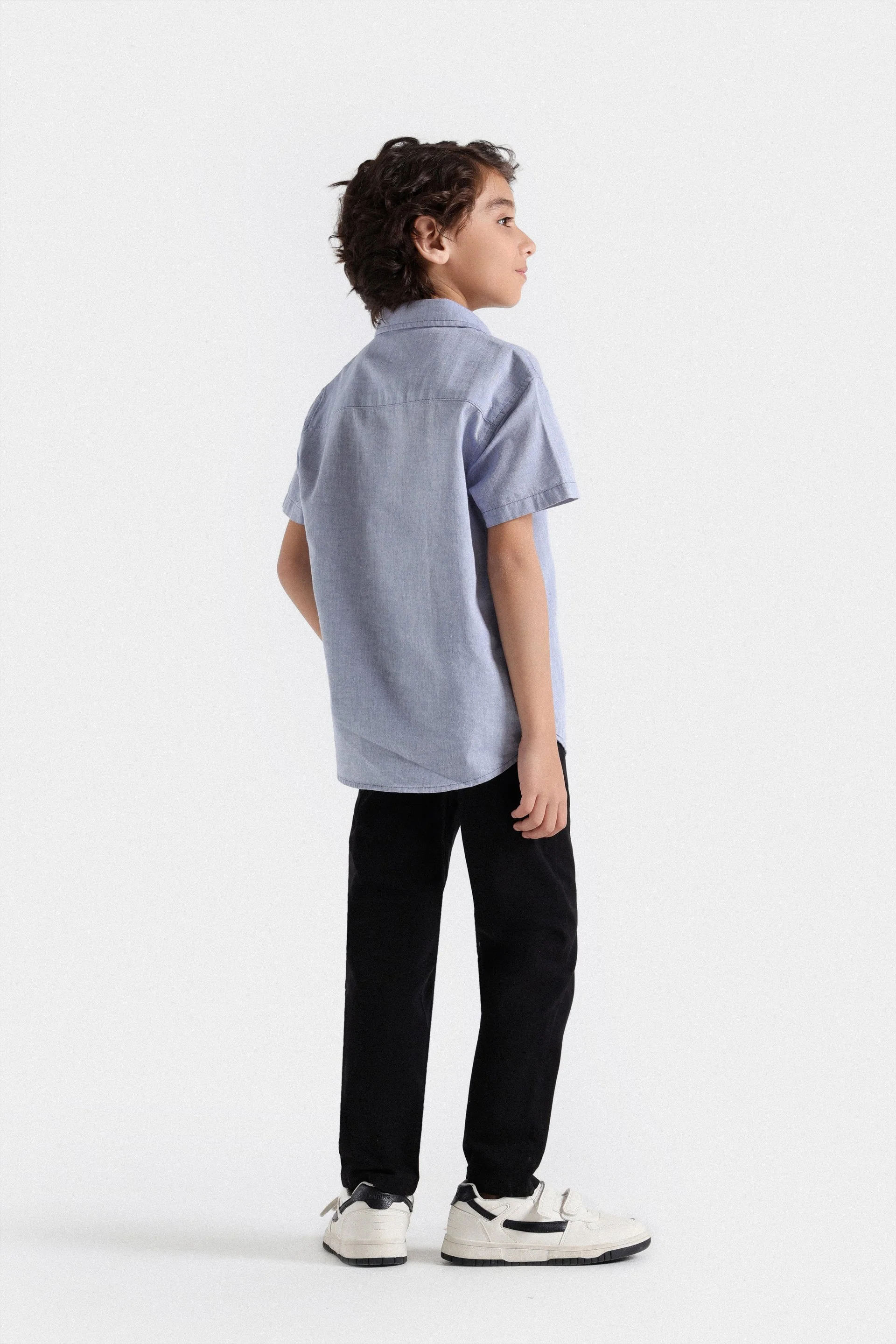 Basic Chambray Shirt - Image 6