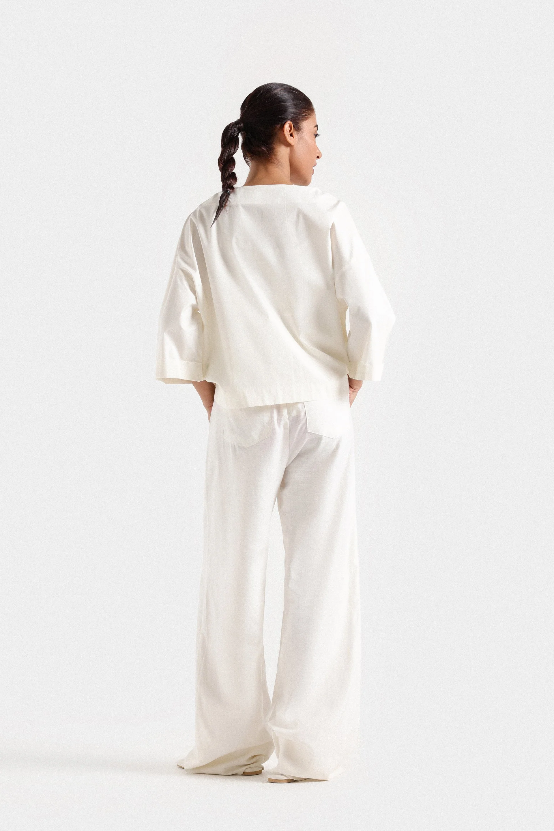 Super Cropped Boxy Shirt - Image 3