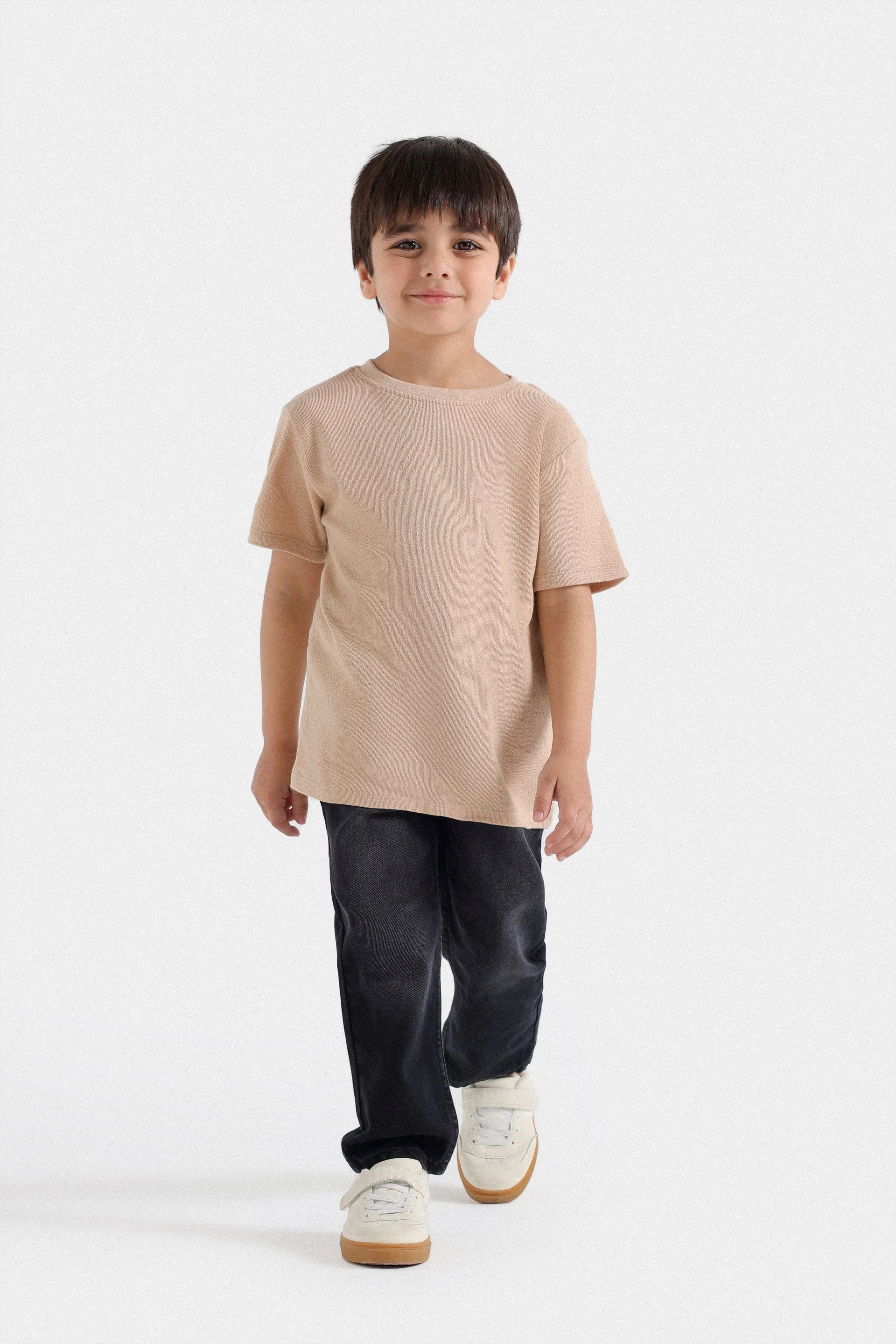 Basic Ribbed T-Shirt - Image 4