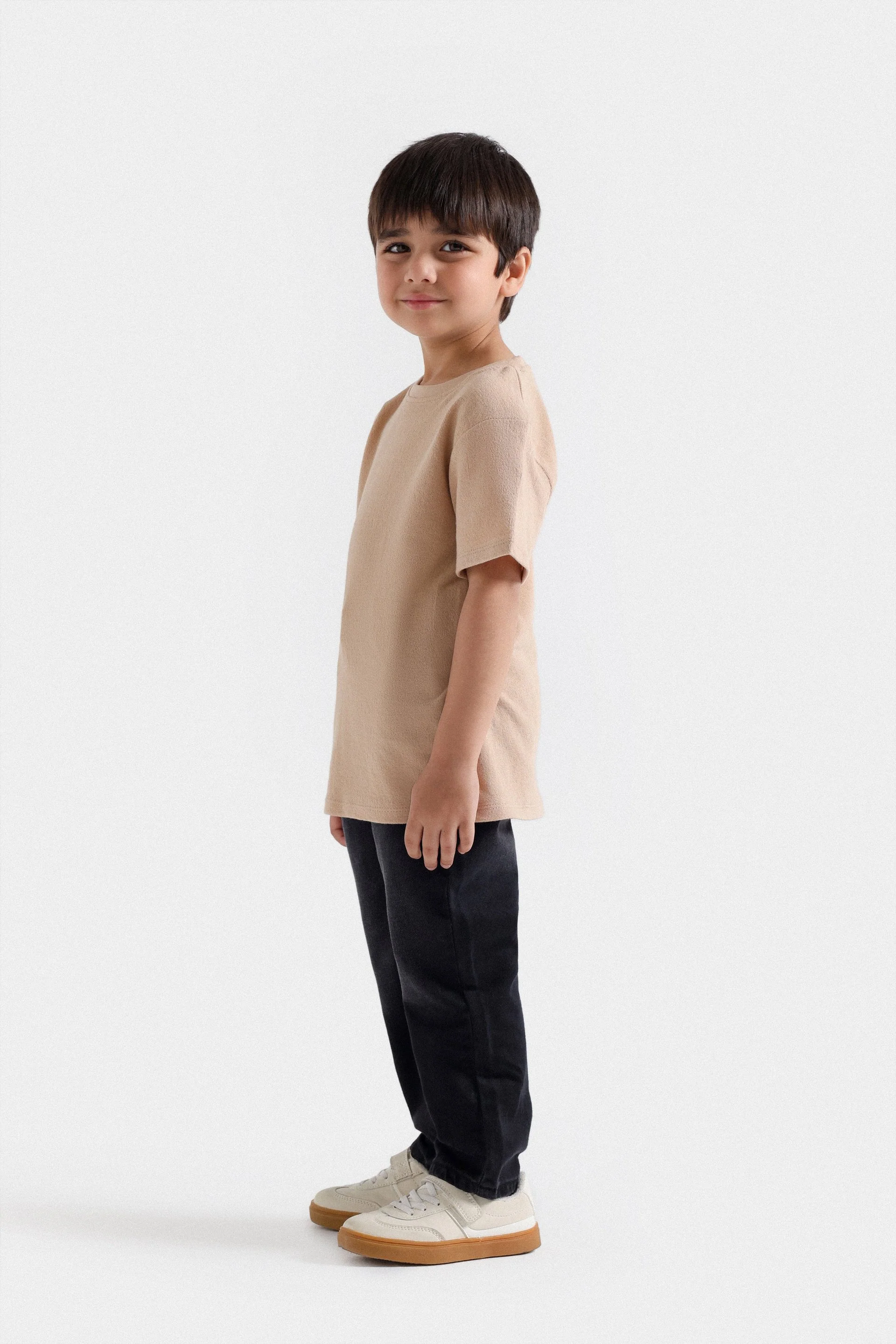 Basic Ribbed T-Shirt - Image 5