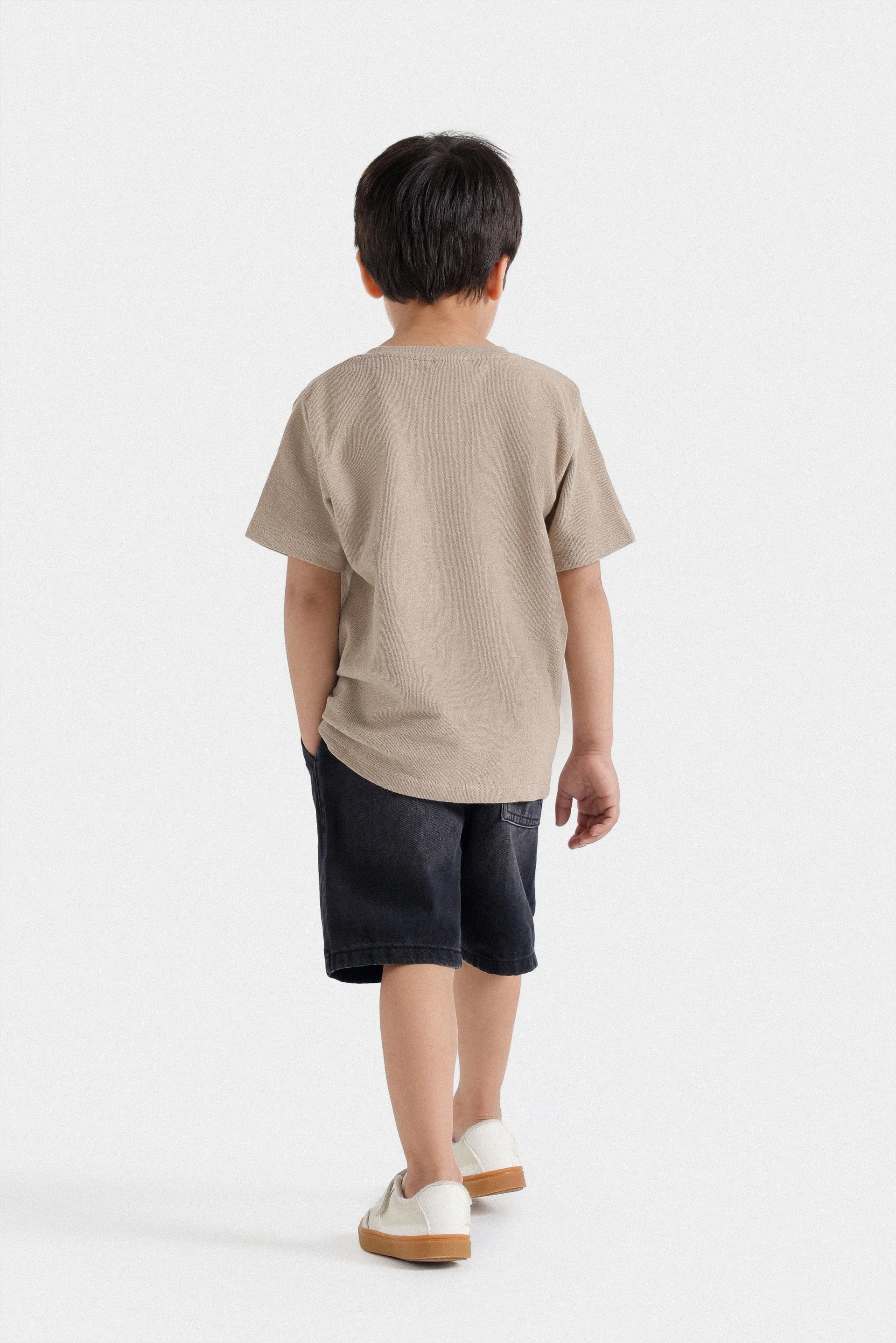 Textured Knit Embroidered T-Shirt - Image 10