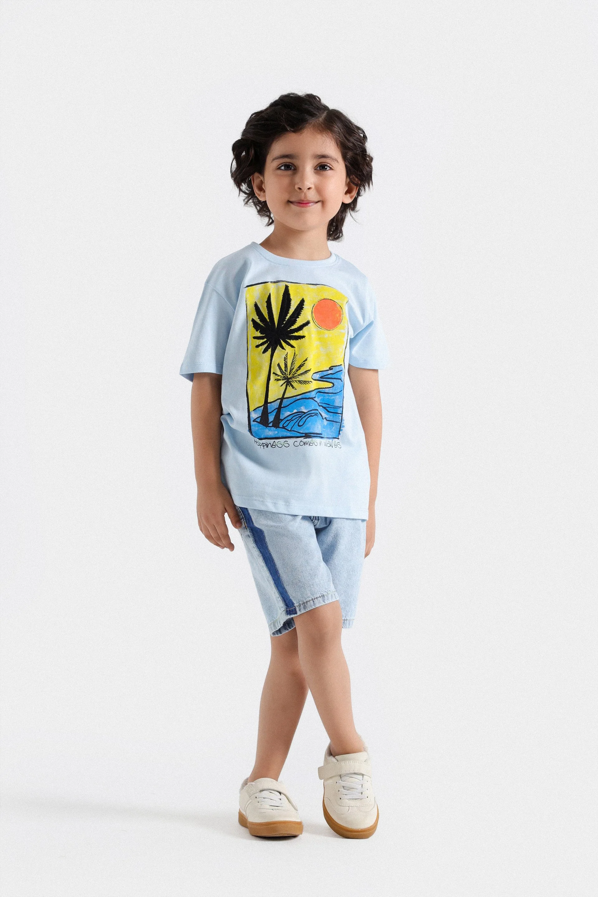 Sunset Graphic T-Shirt - Image 4