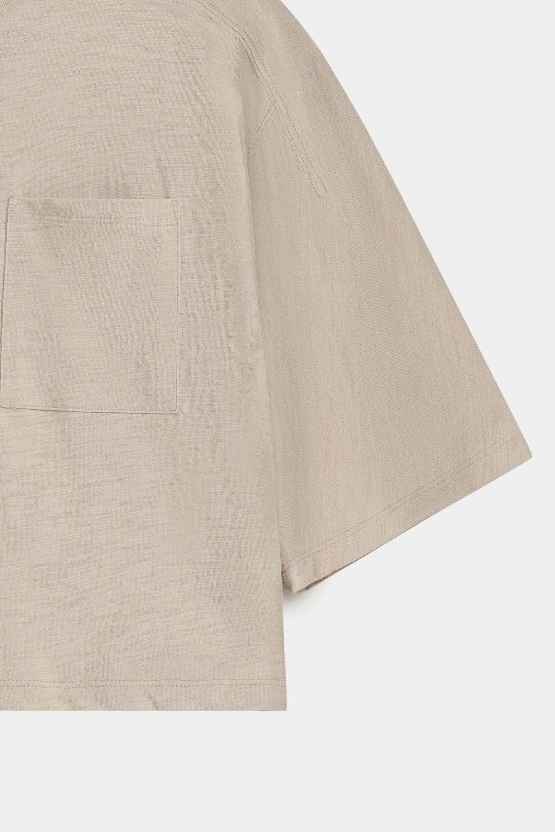 Basic Super Cropped Boxy T-shirt - Image 12