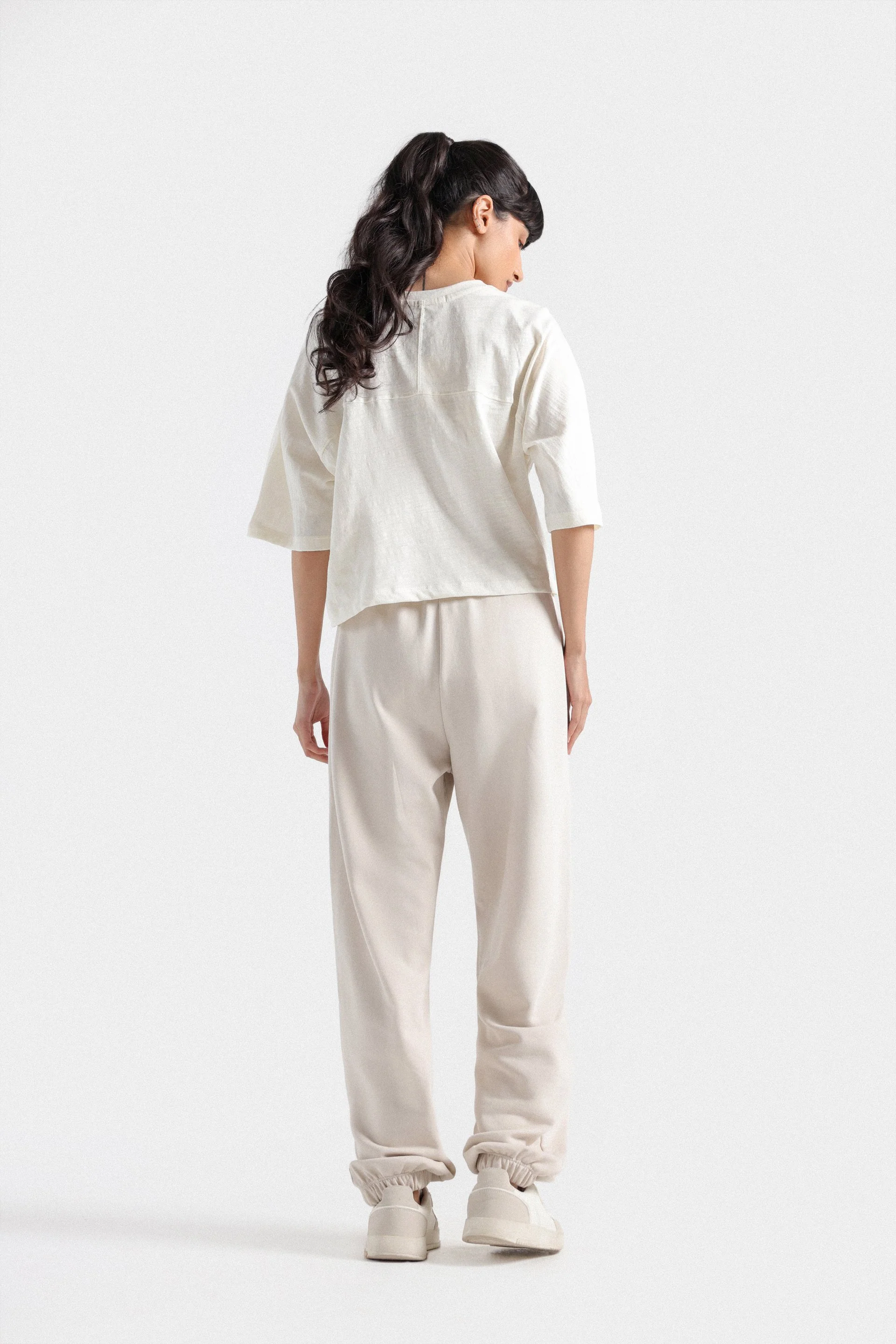 Basic Super Cropped Boxy T-shirt - Image 3