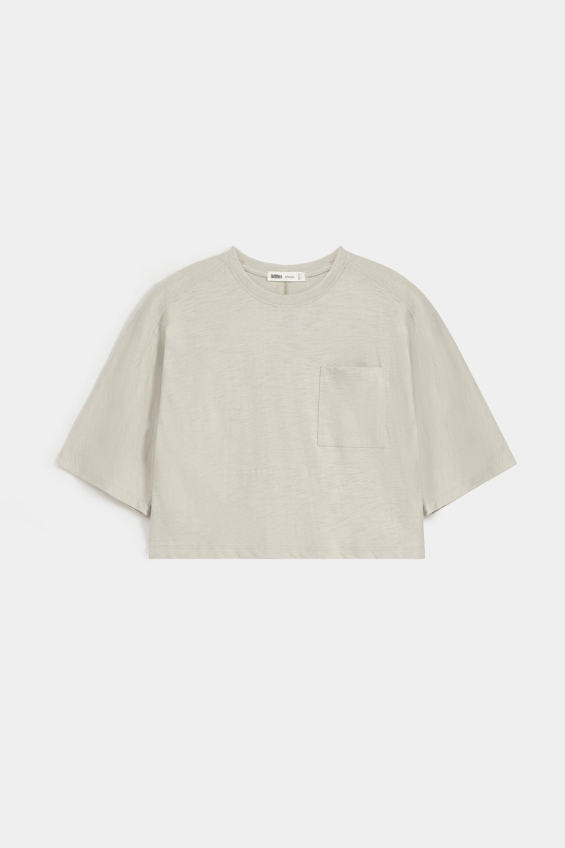 Basic Super Cropped Boxy T-shirt - Image 4