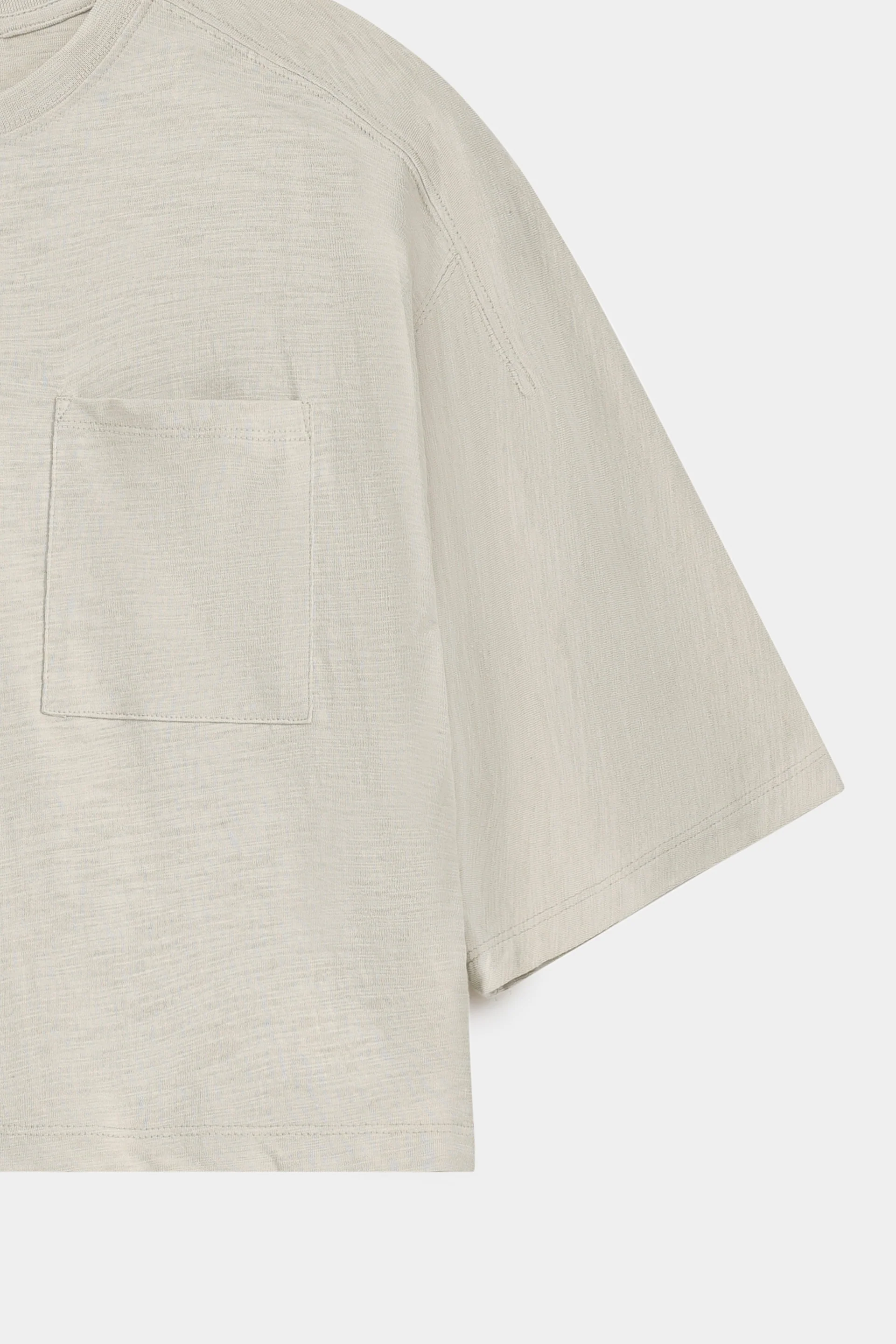 Basic Super Cropped Boxy T-shirt - Image 5