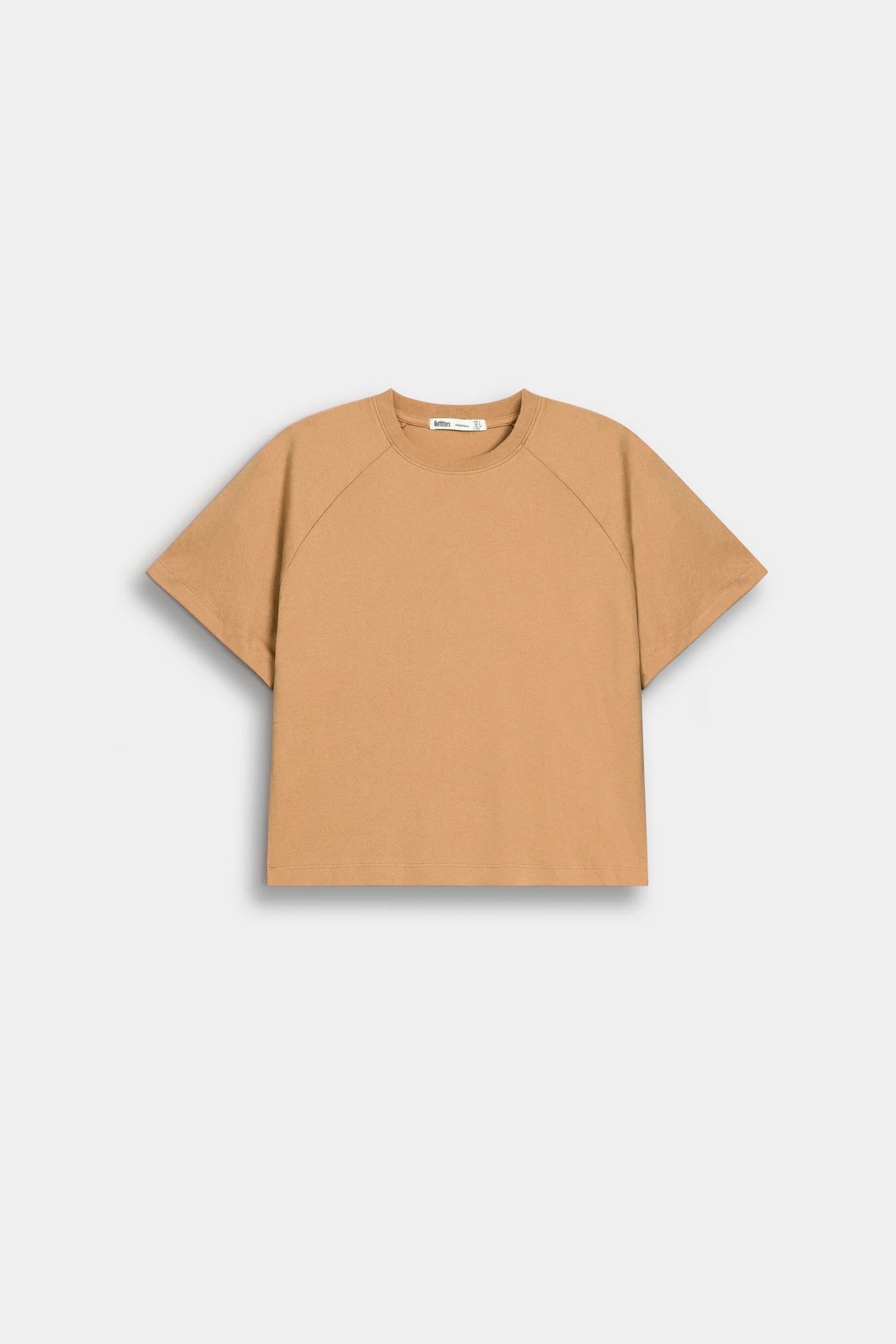 Cropped Raglan Sleeves T-Shirt - Image 7