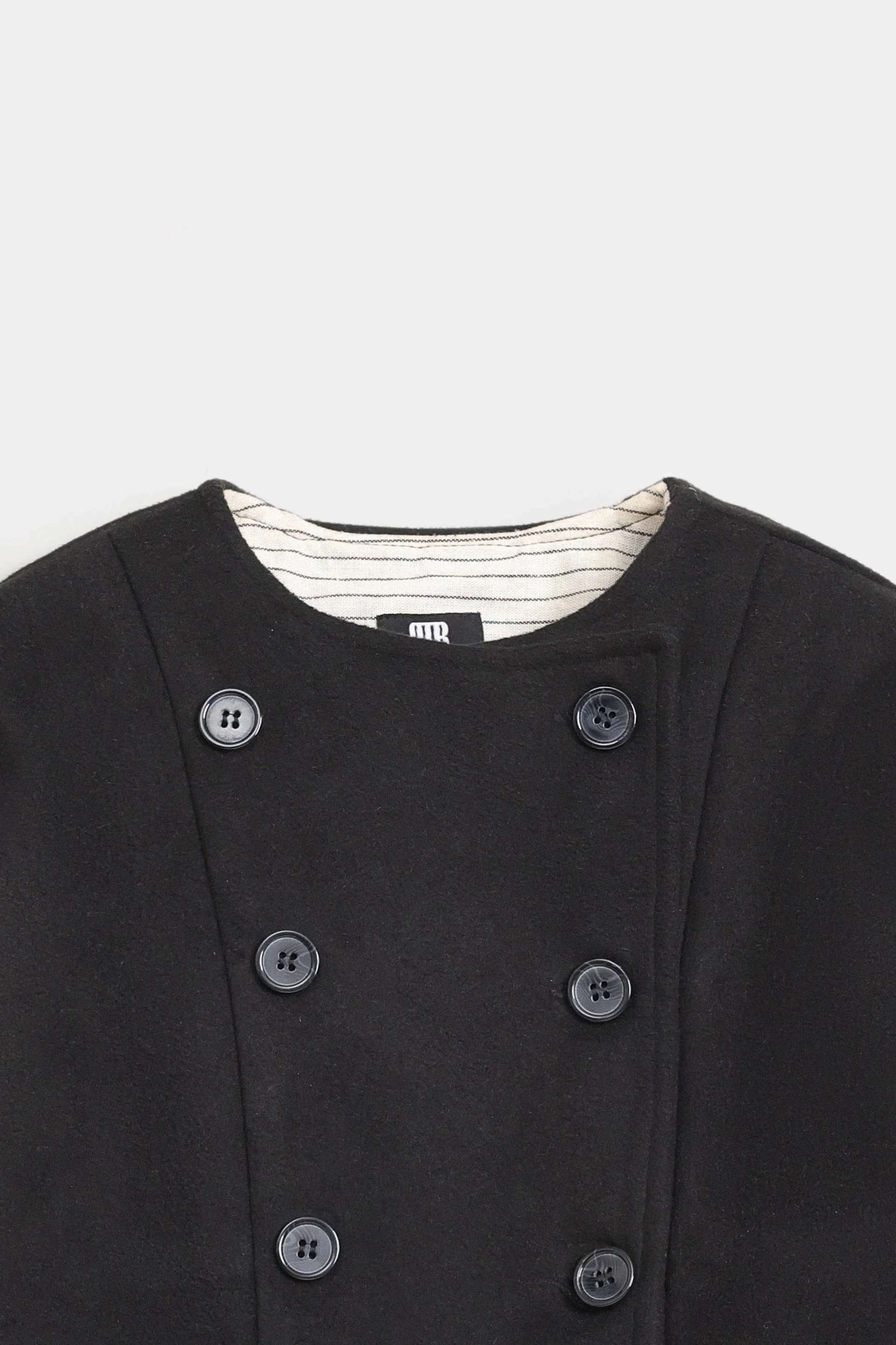 Basic Button Up Coat - Image 2