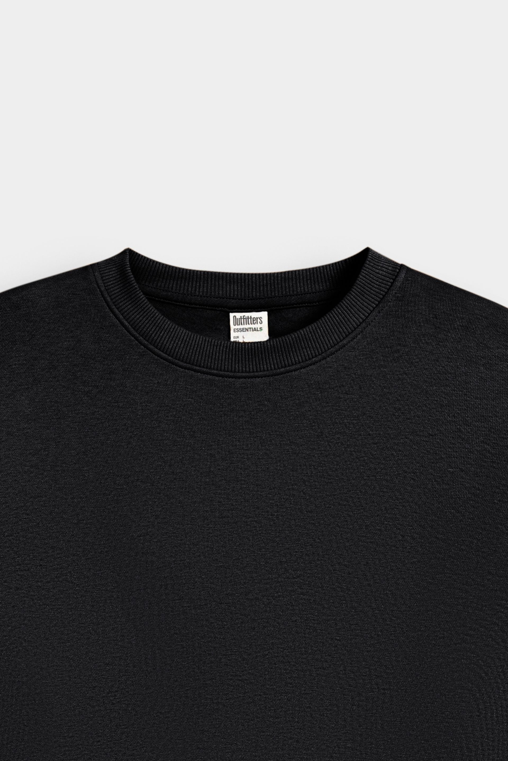 Basic Crew Neck Sweatshirt - Image 13