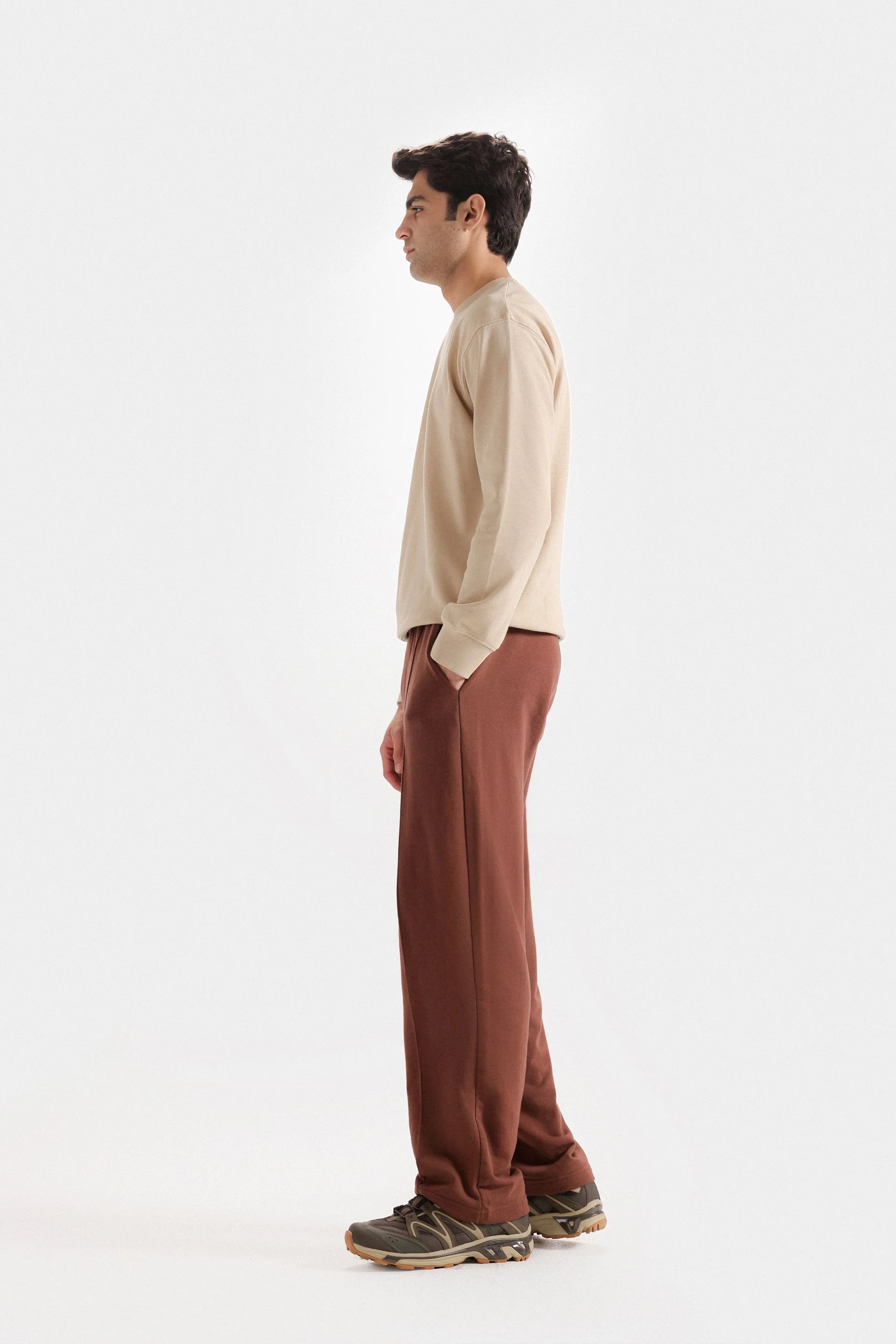Basic Crew Neck Sweatshirt - Image 3
