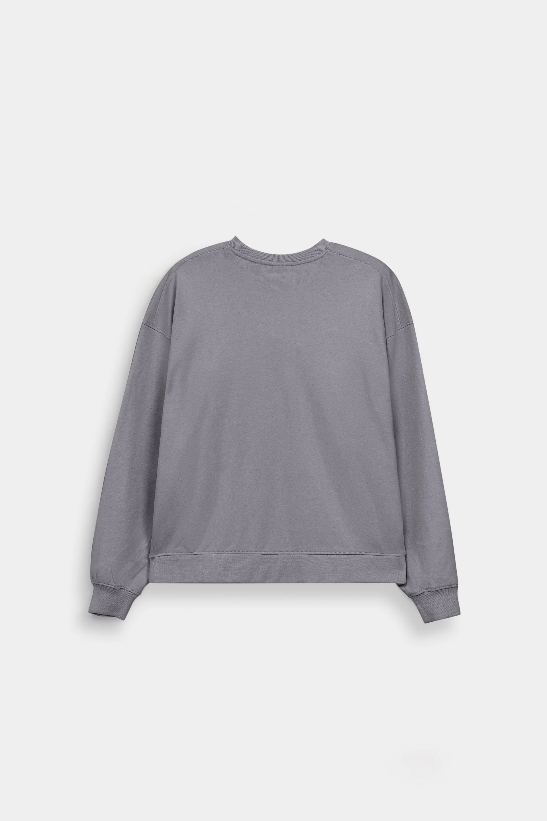 Basic Cropped Sweatshirt - Image 7