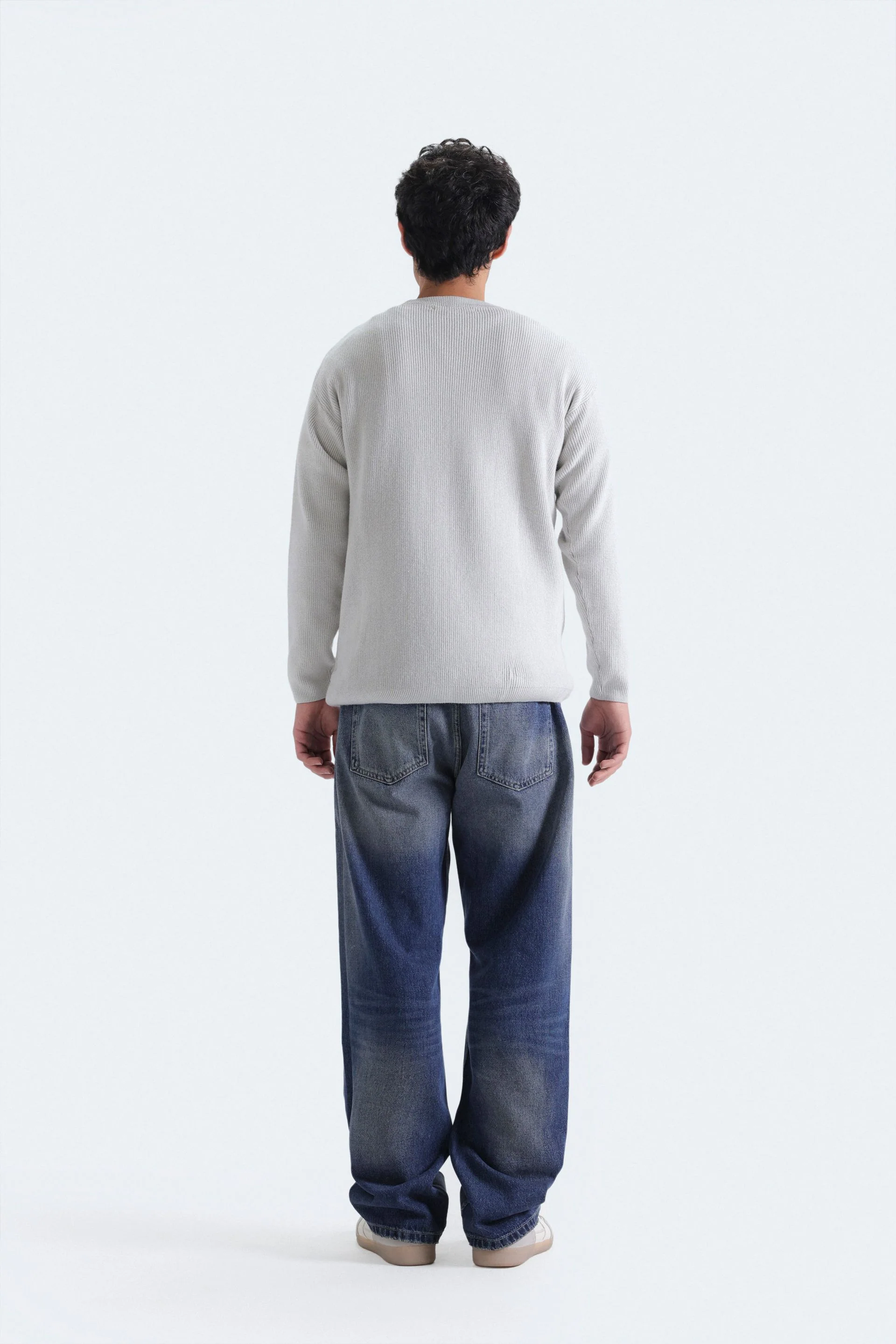 Basic Ribbed Sweater - Image 11