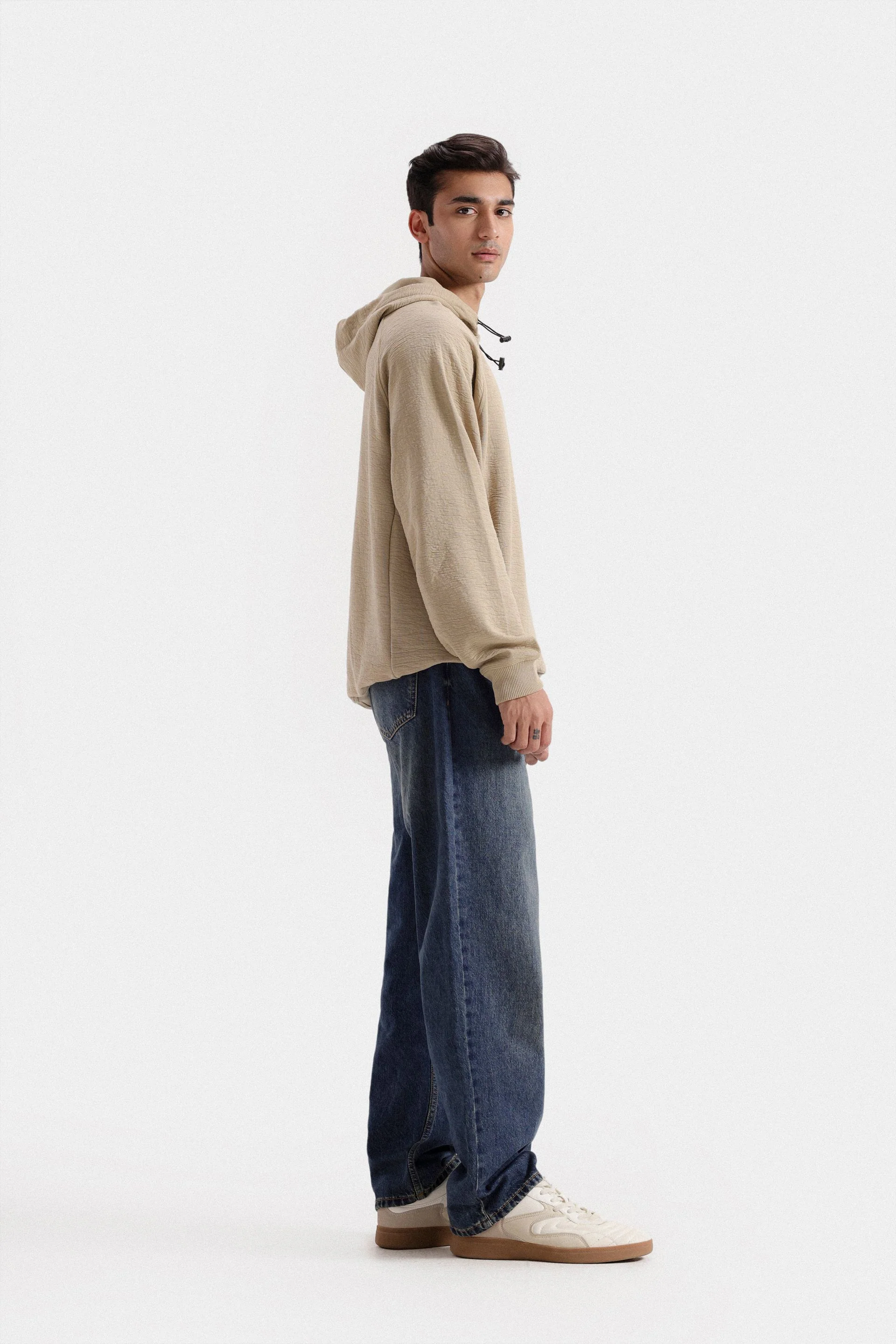 Basic Textured Pull-Over - Image 3