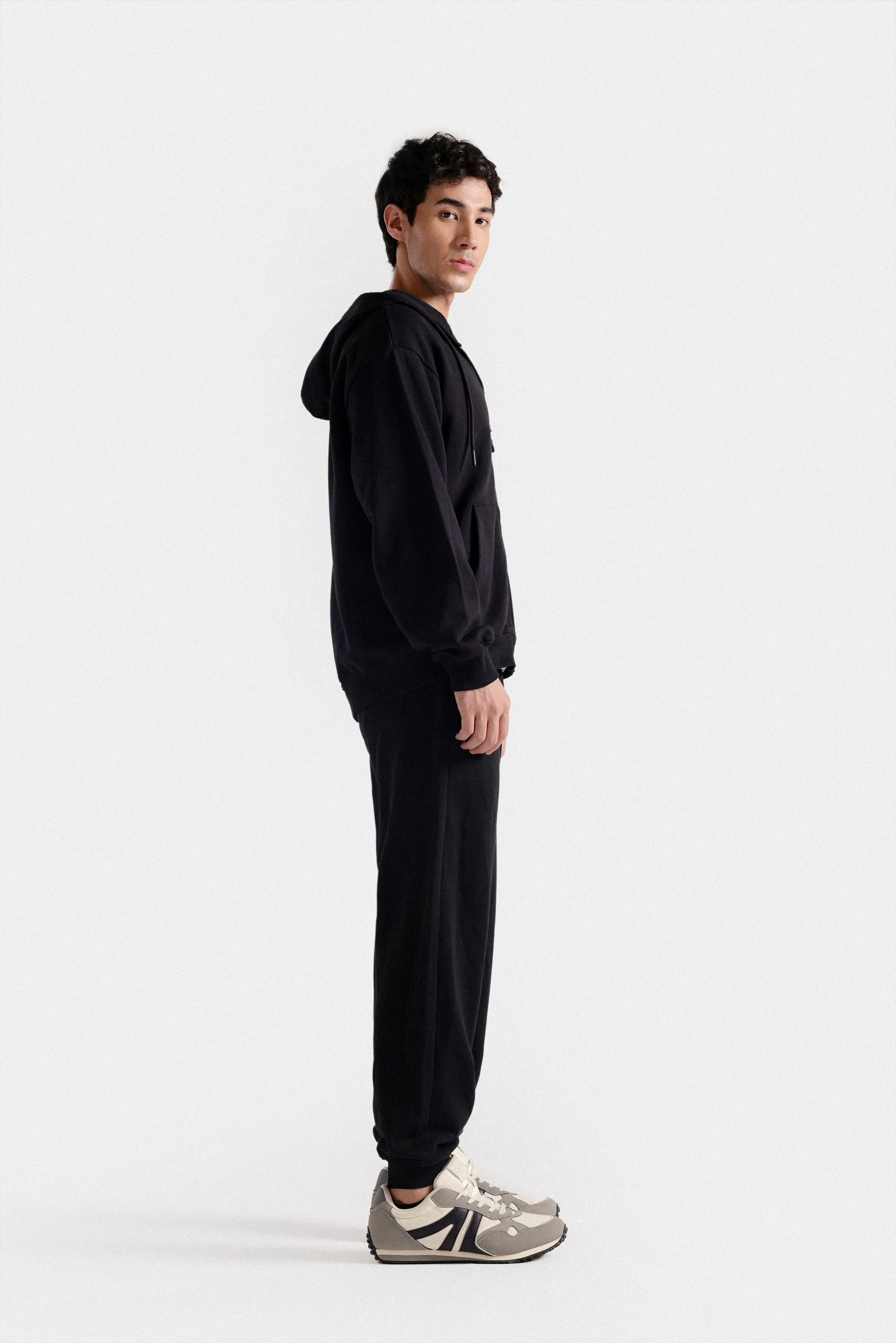 Basic Zipper Hoodie - Image 10