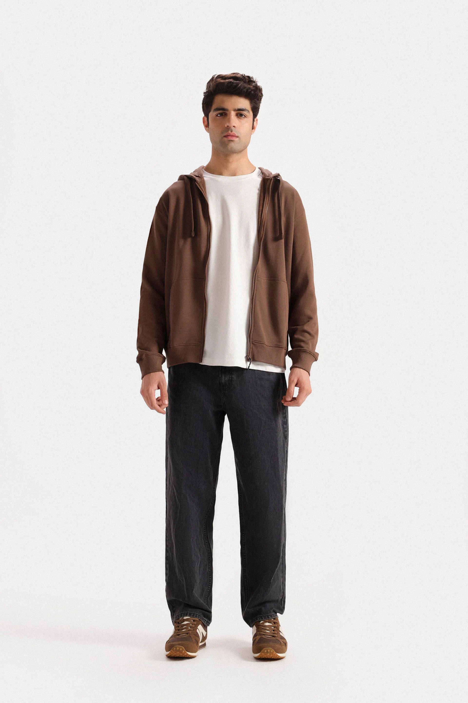 Basic Zipper Hoodie - Image 12