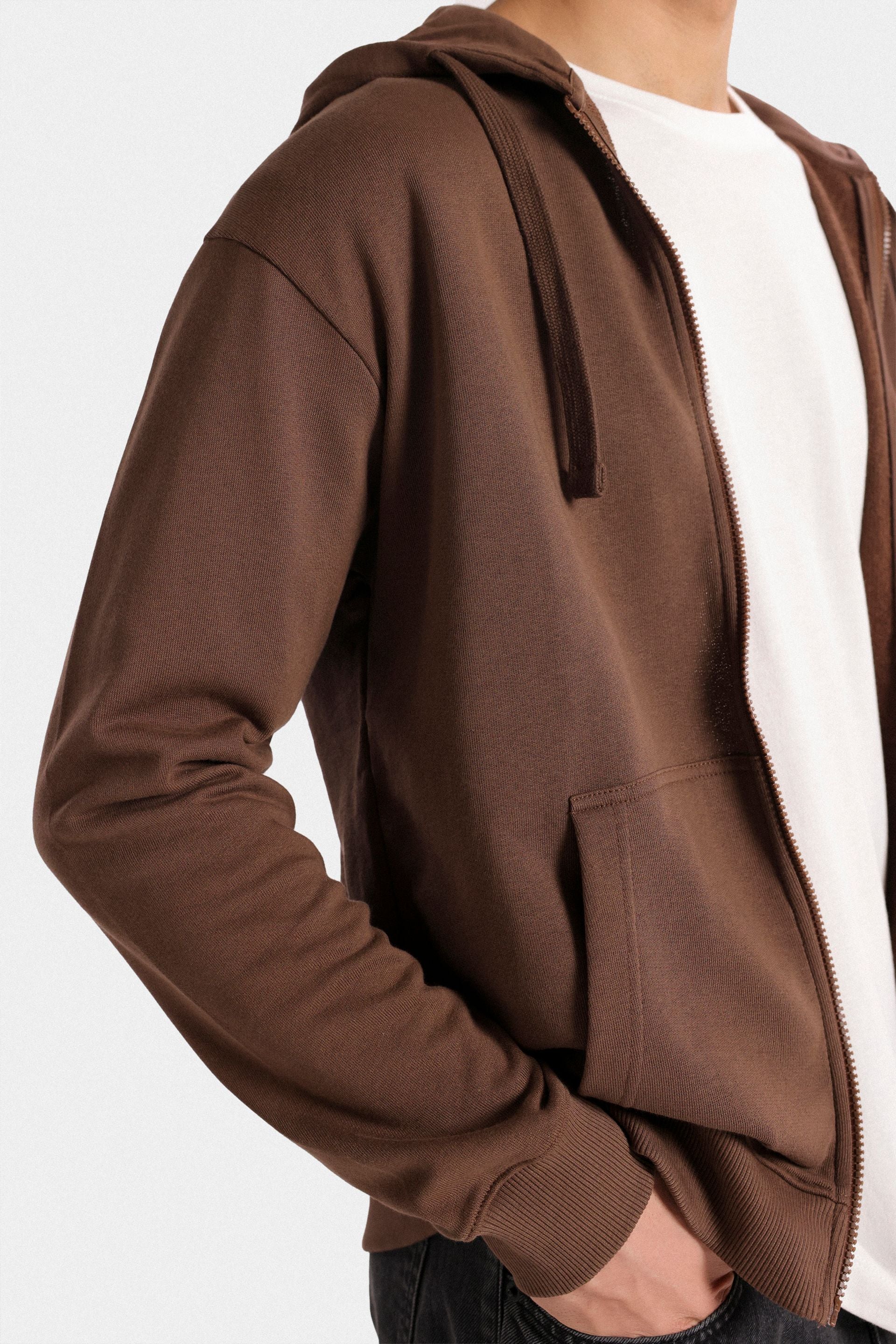 Basic Zipper Hoodie - Image 13