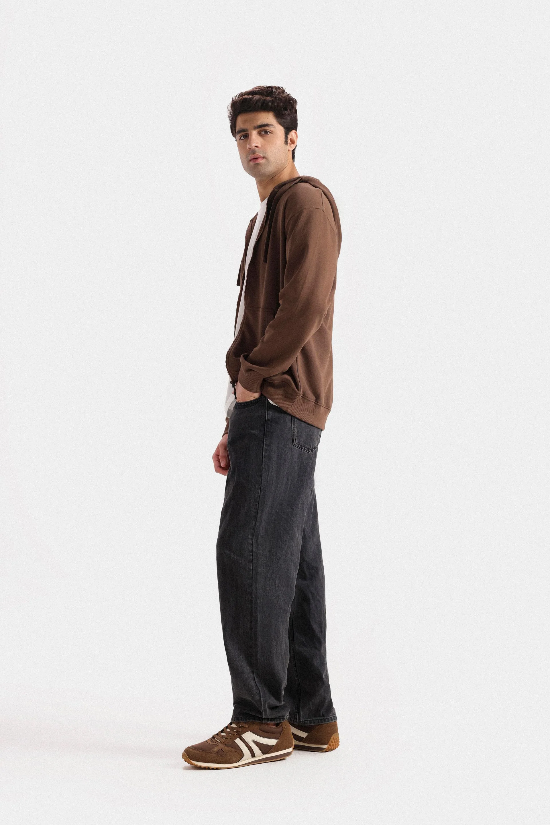 Basic Zipper Hoodie - Image 14
