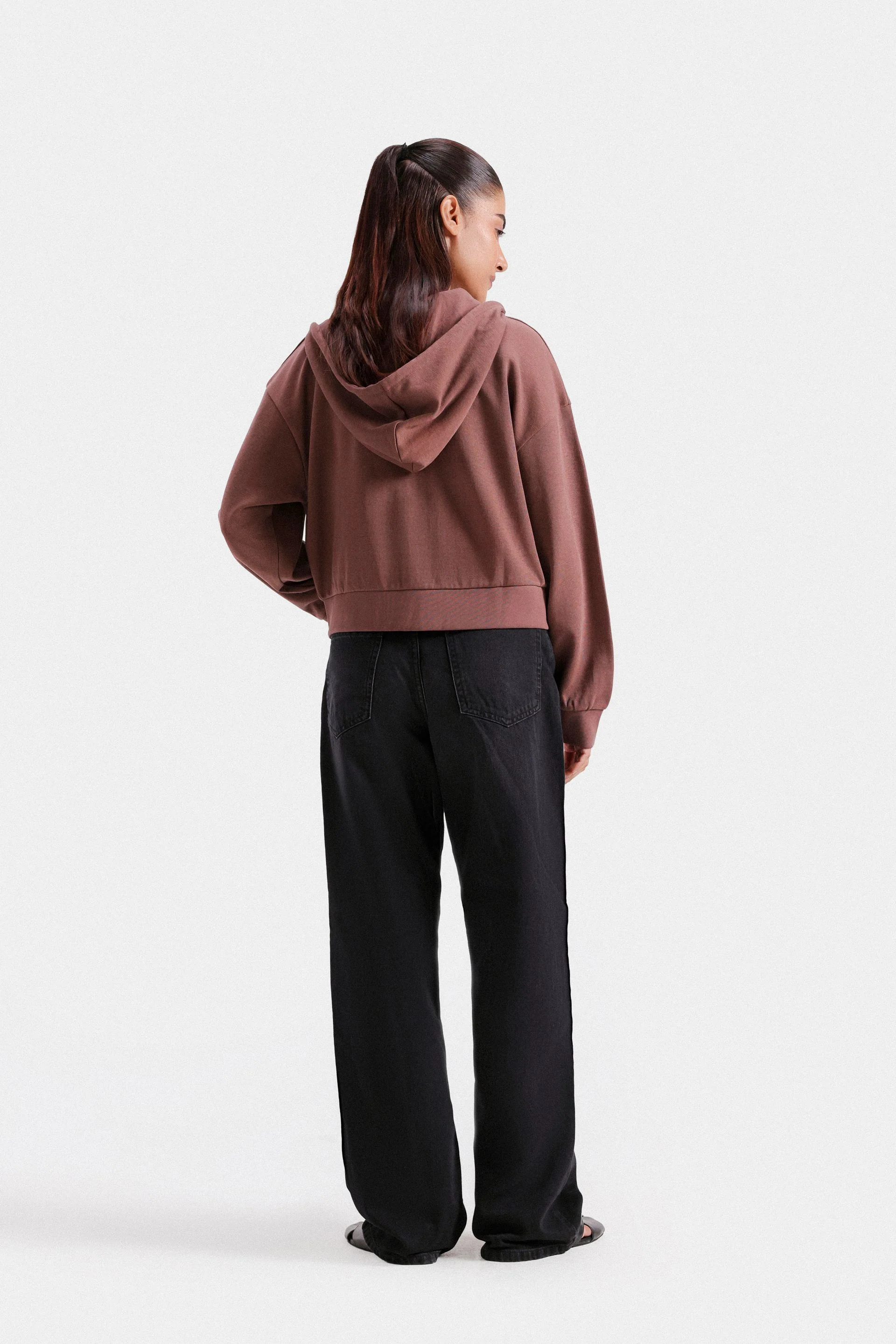 Basic Zipper Hoodie - Image 11