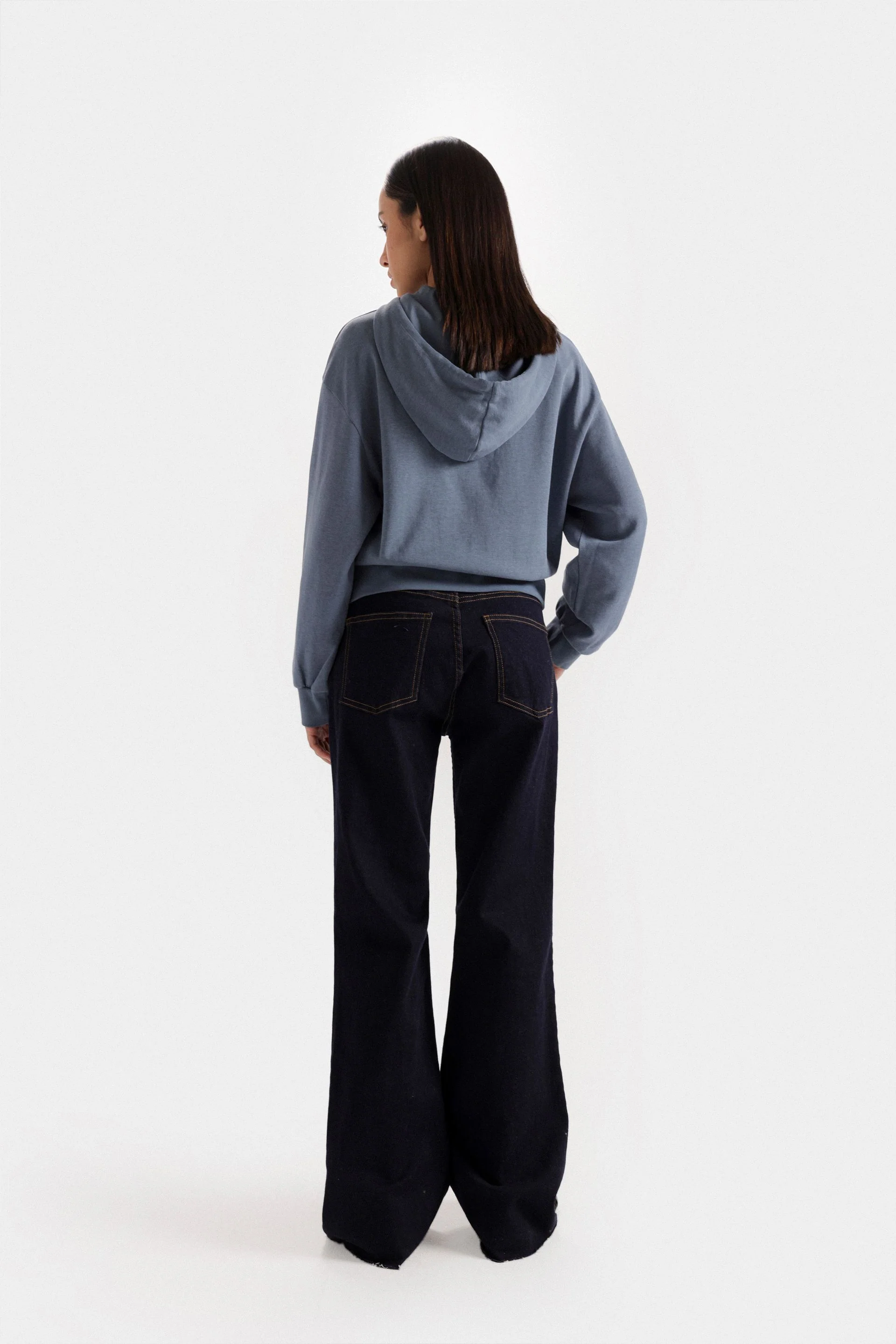 Basic Zipper Hoodie - Image 4