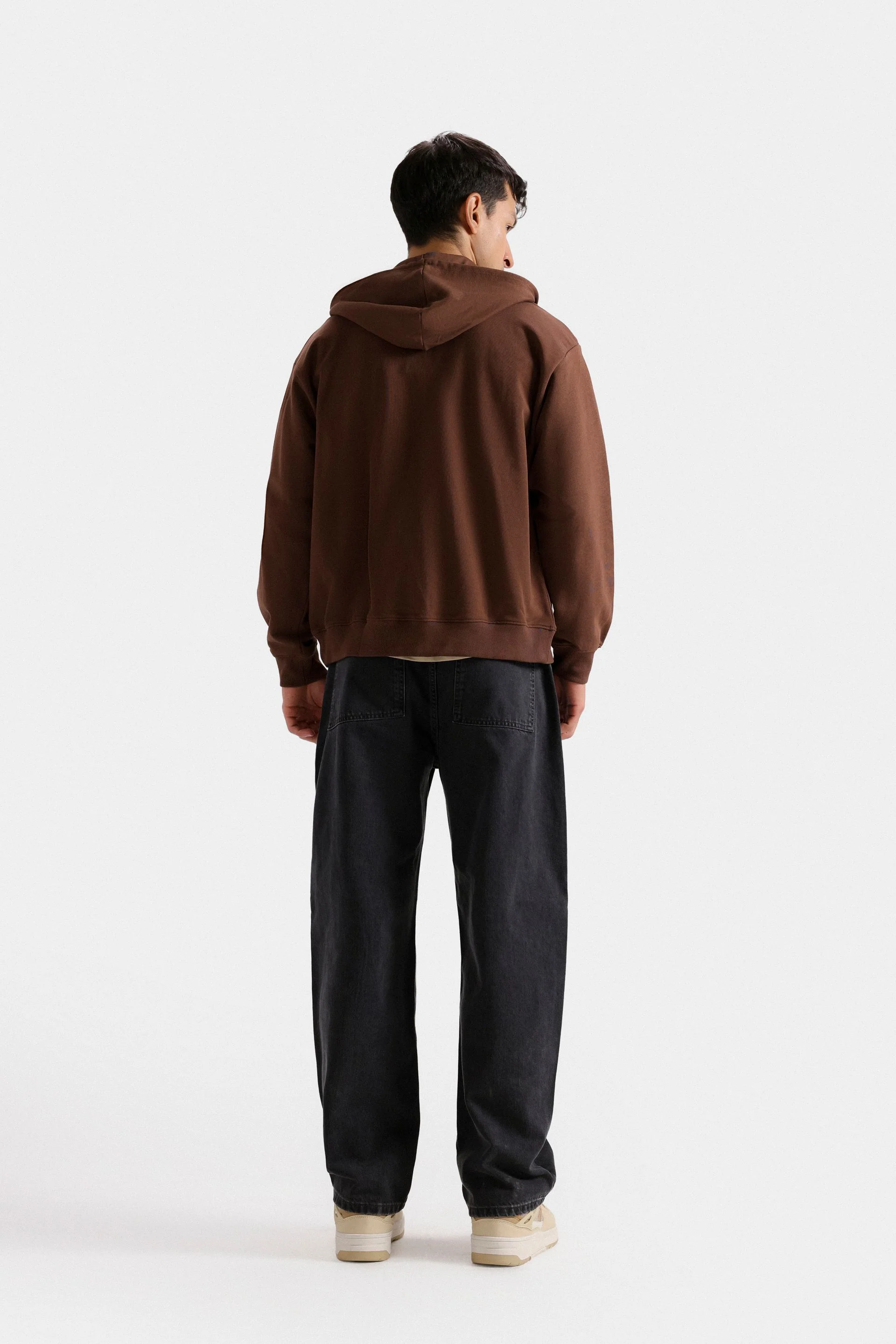 Basic Zipper Hoodie - Image 4