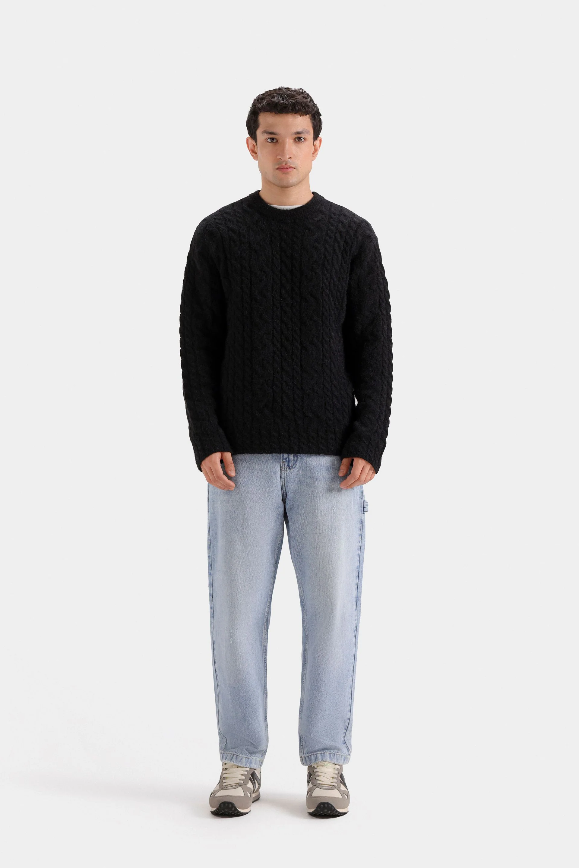 Cable Knitted Sweater