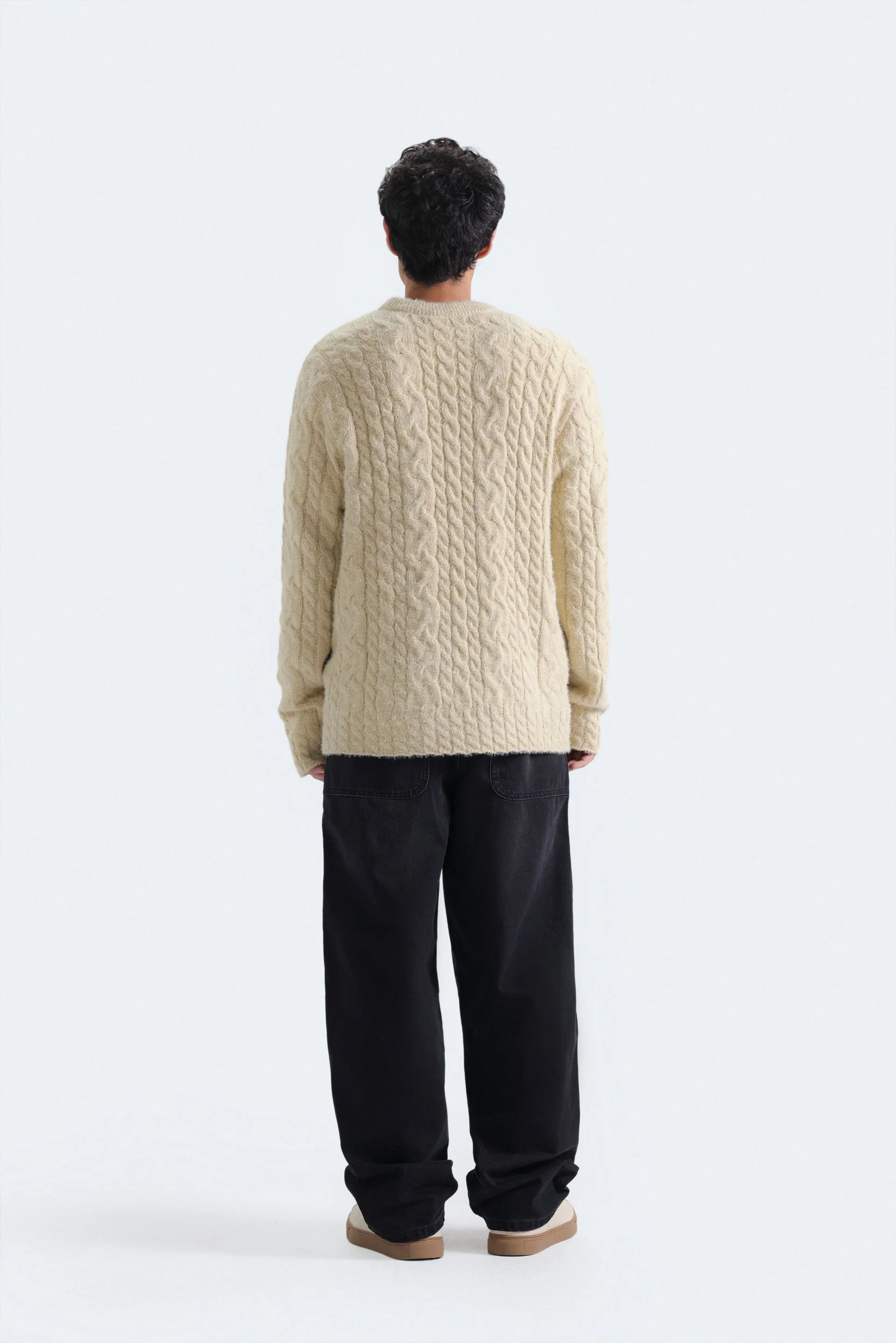 Cable Knitted Sweater - Image 11