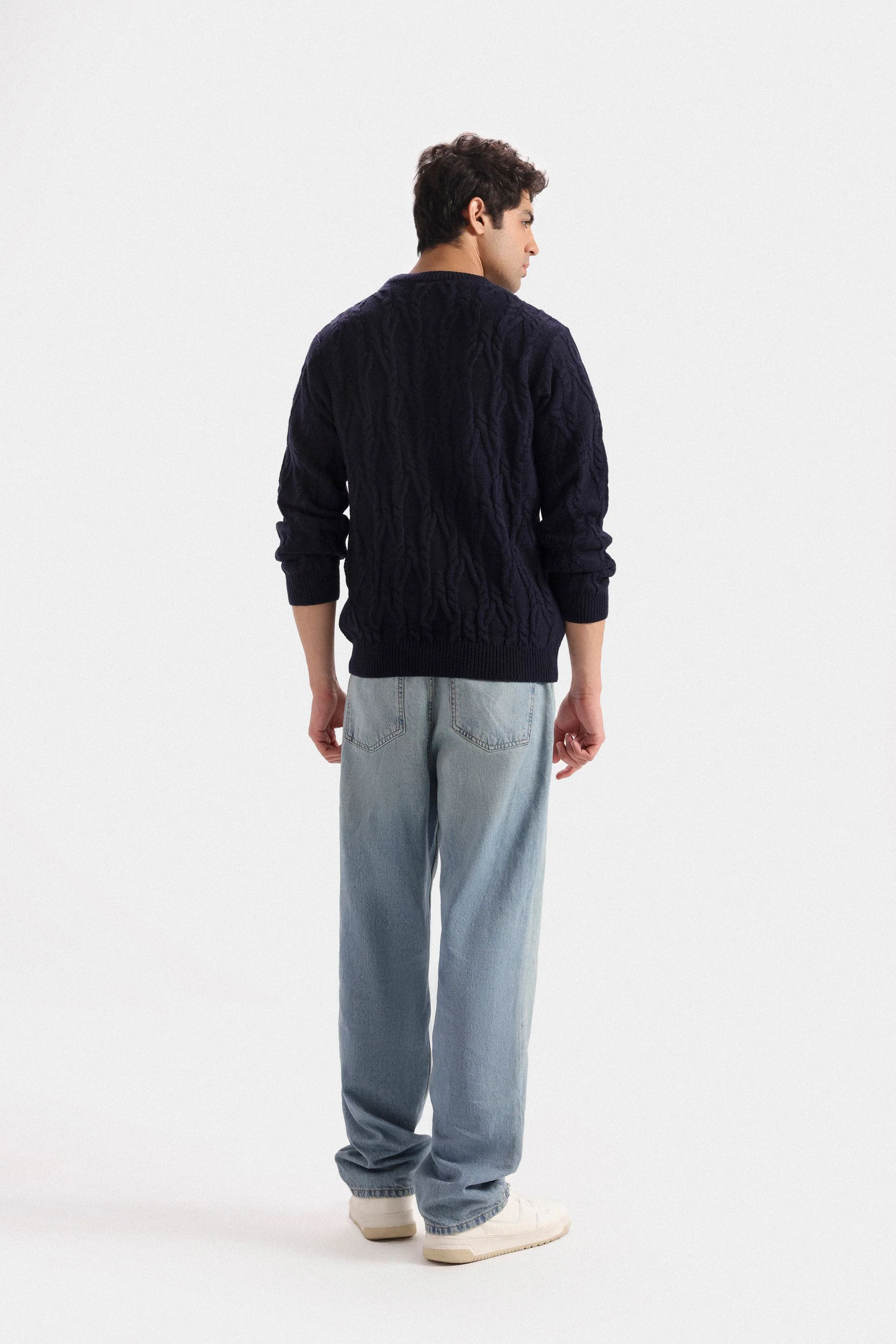 Cable Knitted Sweater - Image 11