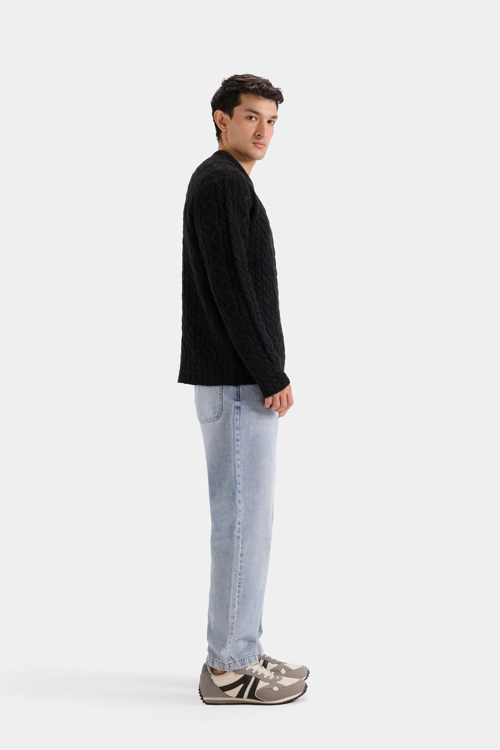 Cable Knitted Sweater - Image 3