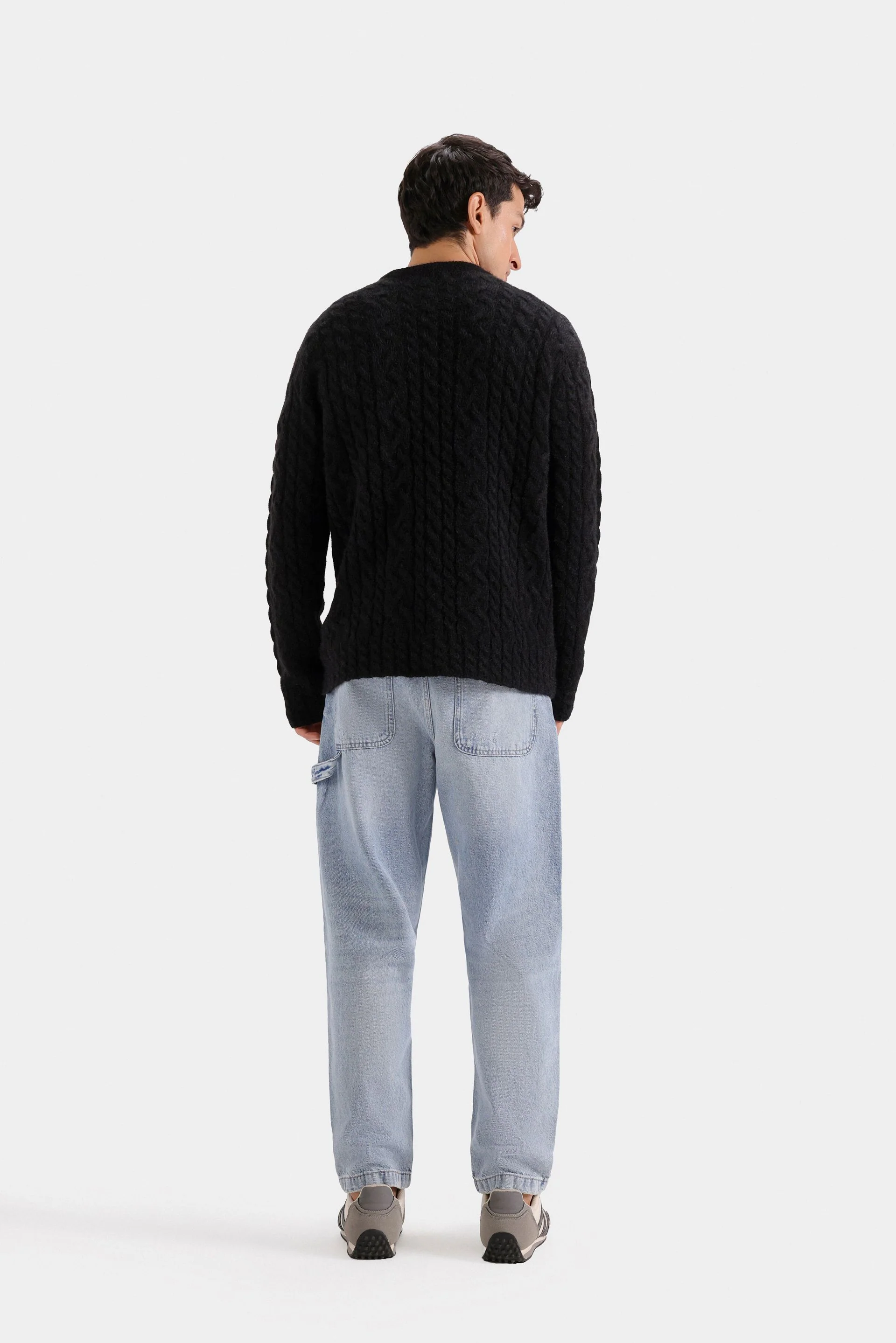 Cable Knitted Sweater - Image 4