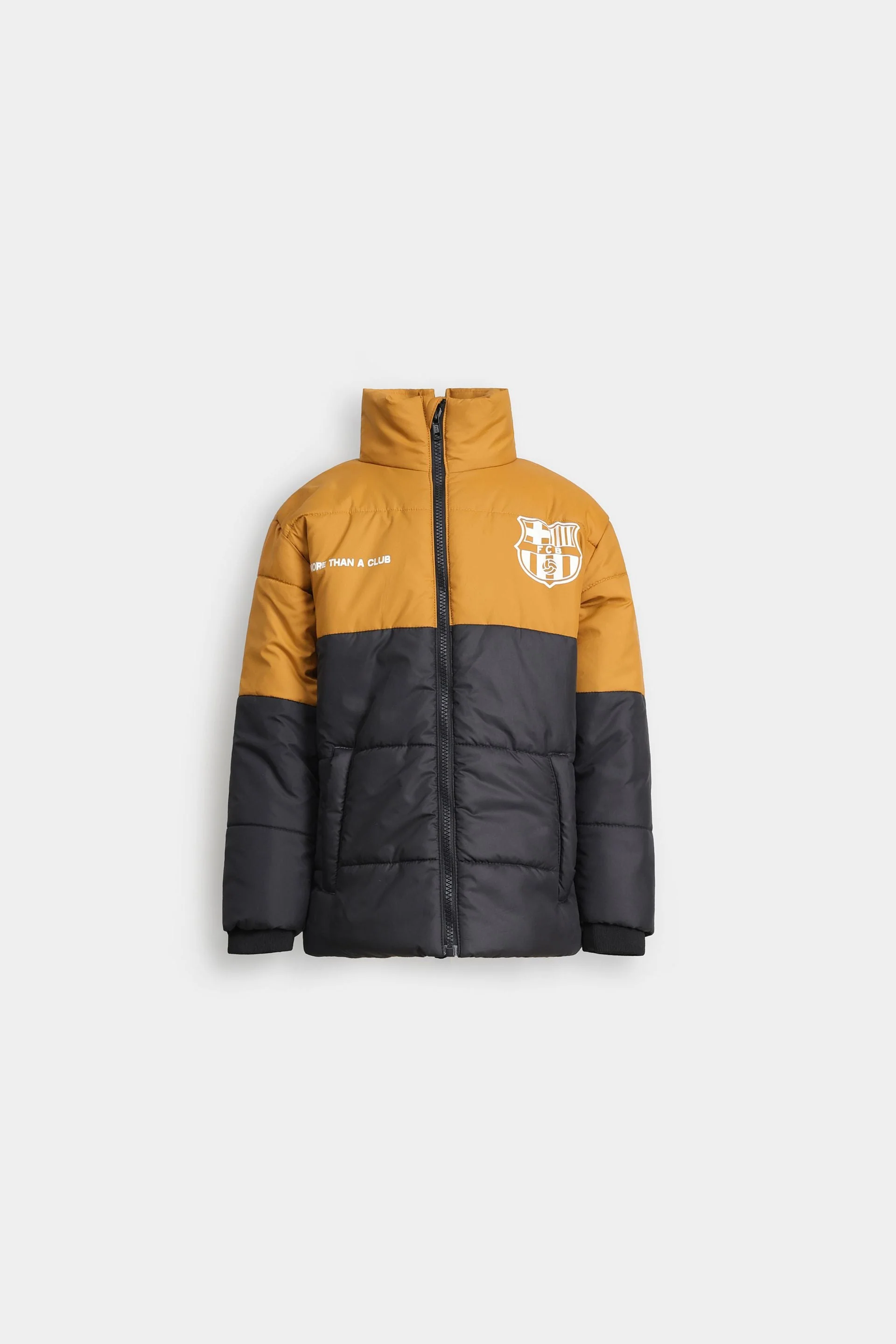 Color-Block Puffer Jacket